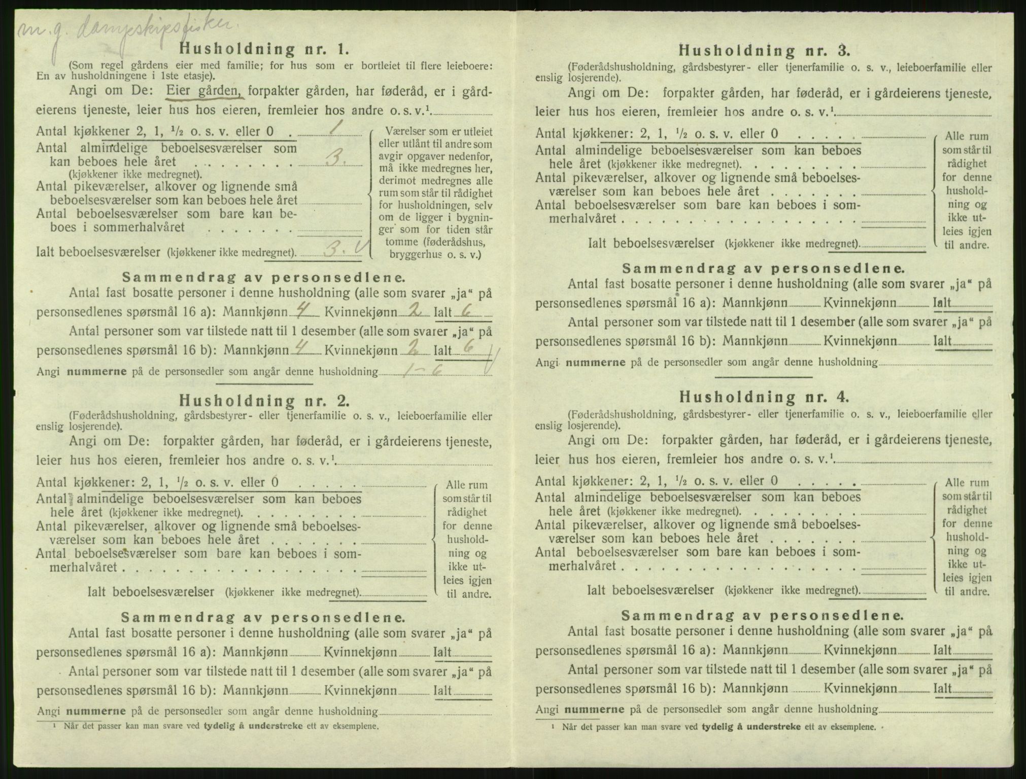 SAT, Folketelling 1920 for 1517 Hareid herred, 1920, s. 484