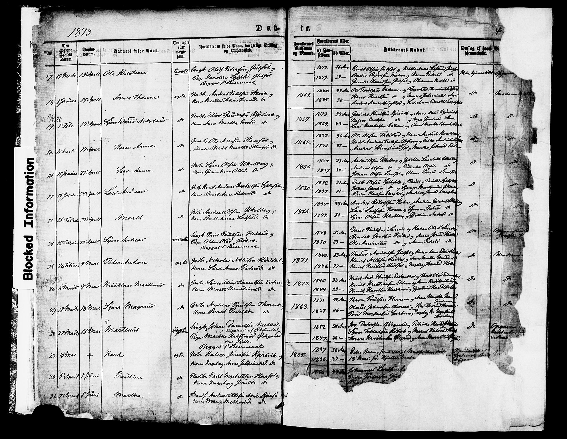 Ministerialprotokoller, klokkerbøker og fødselsregistre - Møre og Romsdal, SAT/A-1454/565/L0749: Ministerialbok nr. 565A03, 1871-1886, s. 4