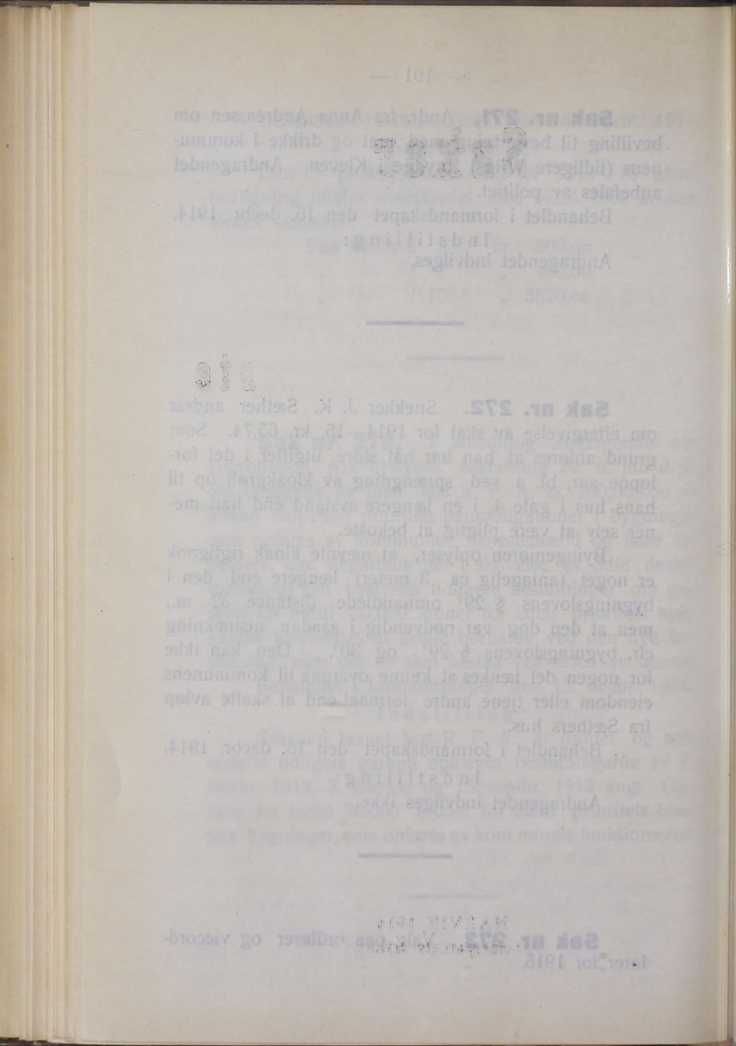 Narvik kommune. Formannskap , AIN/K-18050.150/A/Ab/L0004: Møtebok, 1914