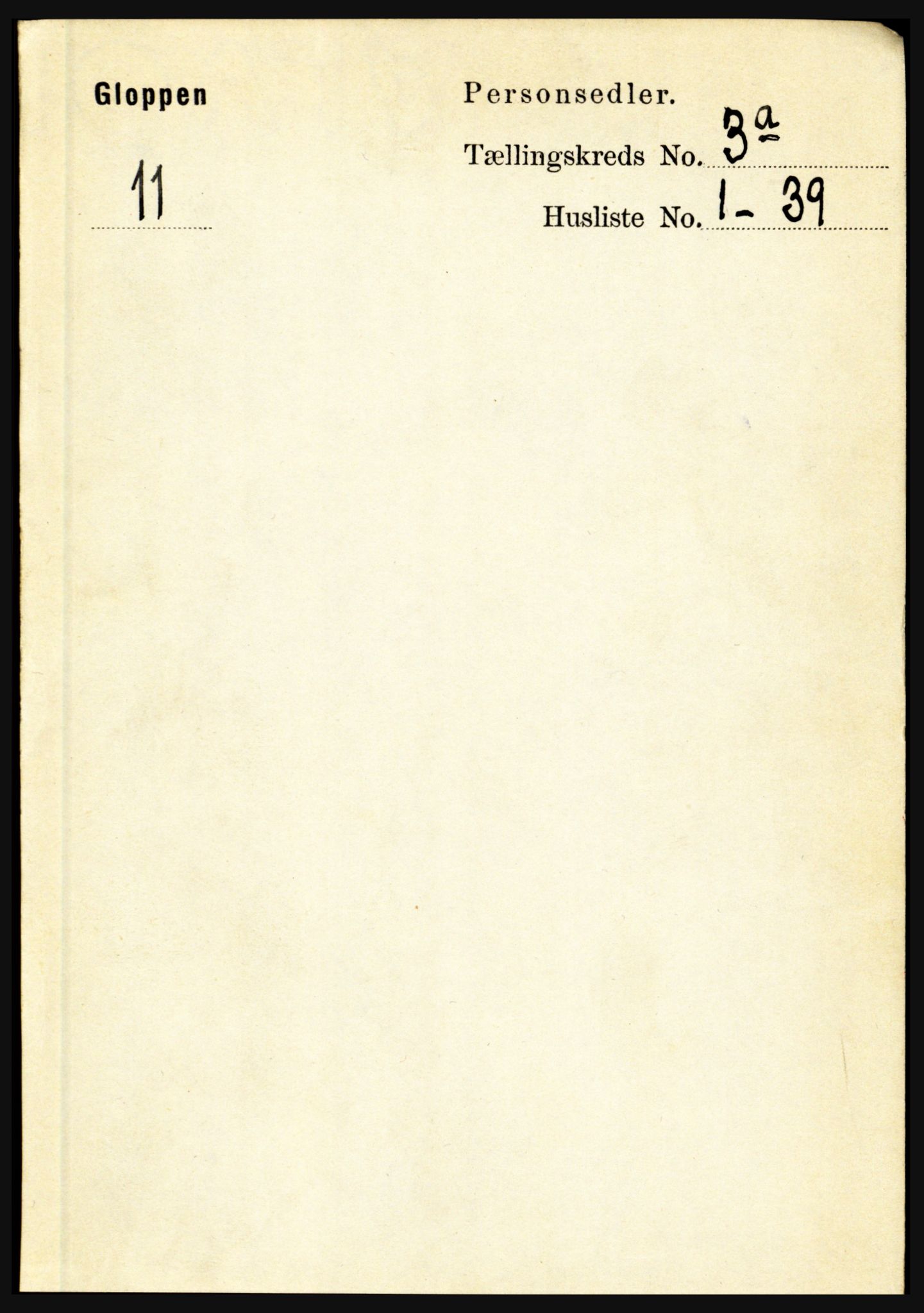 RA, Folketelling 1891 for 1445 Gloppen herred, 1891, s. 1178