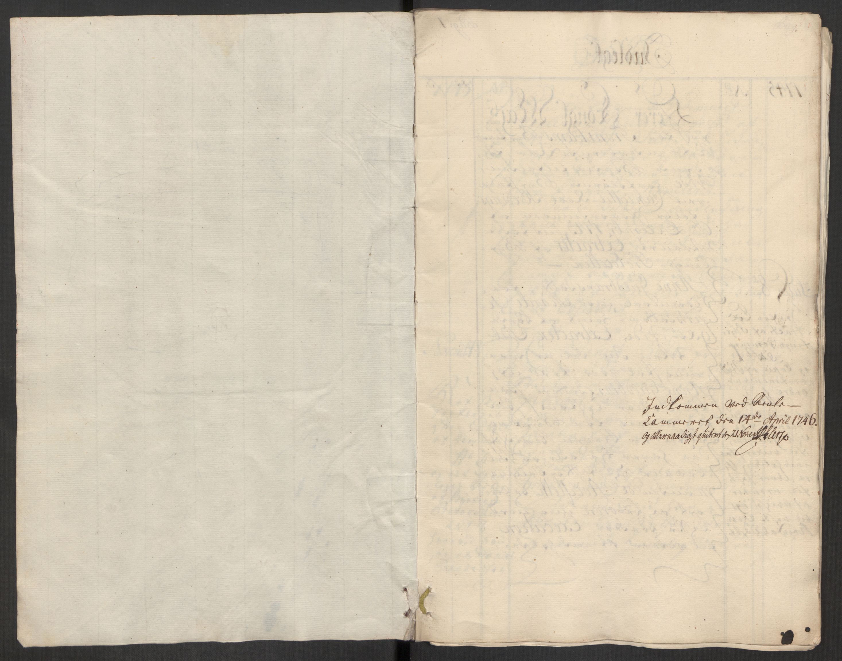 Rentekammeret inntil 1814, Reviderte regnskaper, Byregnskaper, AV/RA-EA-4066/R/Rs/L0541: [S22] Sikt og sakefall, 1743-1746, s. 202