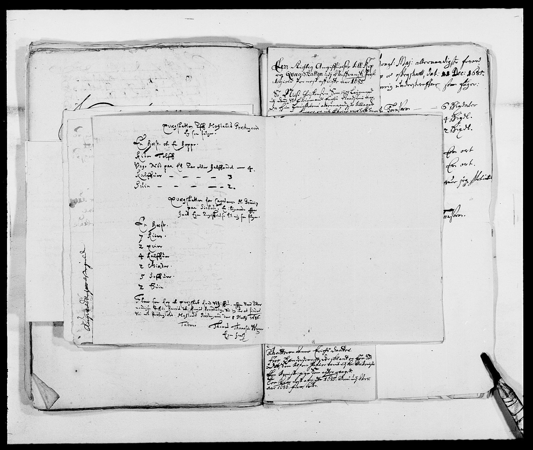 Rentekammeret inntil 1814, Reviderte regnskaper, Fogderegnskap, RA/EA-4092/R47/L2855: Fogderegnskap Ryfylke, 1685-1688, s. 97