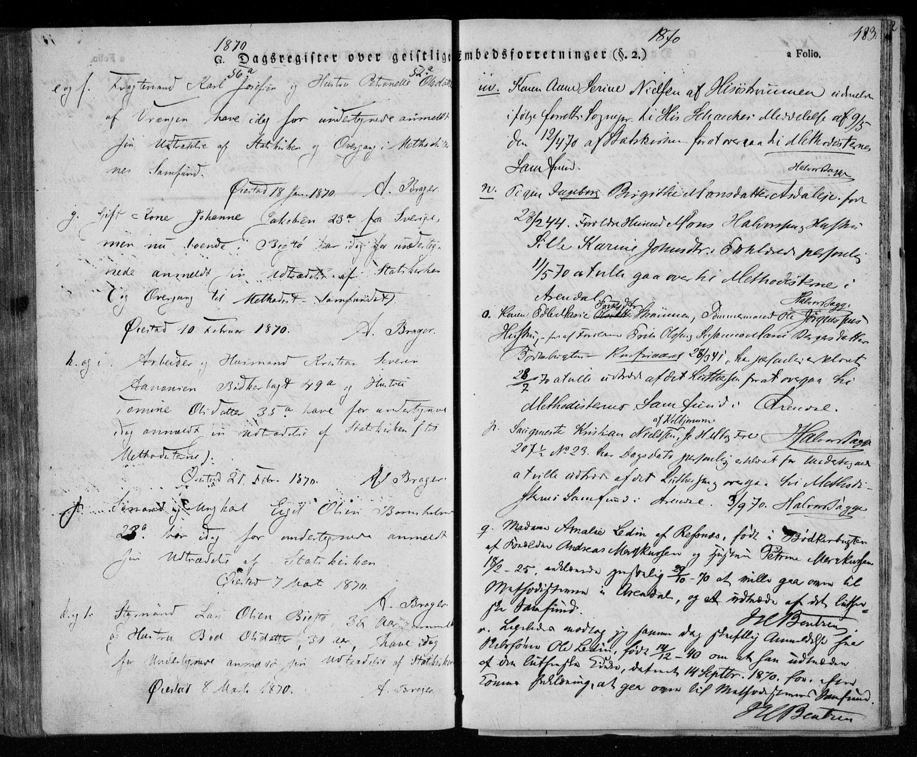 Øyestad sokneprestkontor, SAK/1111-0049/F/Fa/L0013: Ministerialbok nr. A 13, 1827-1842, s. 483