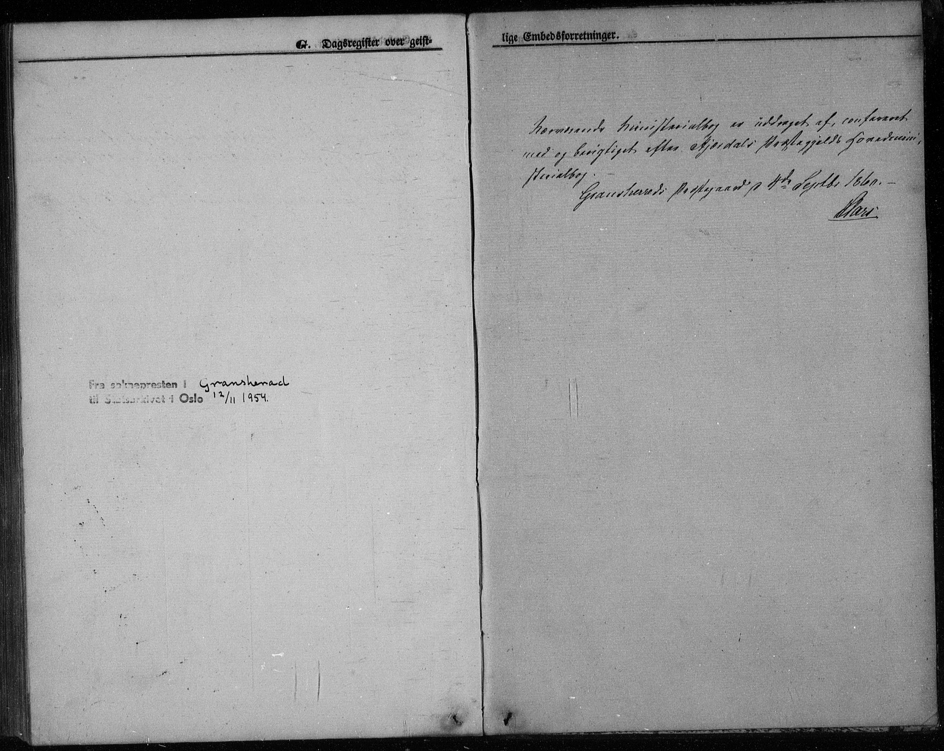 Gransherad kirkebøker, AV/SAKO-A-267/F/Fa/L0002: Ministerialbok nr. I 2, 1844-1859