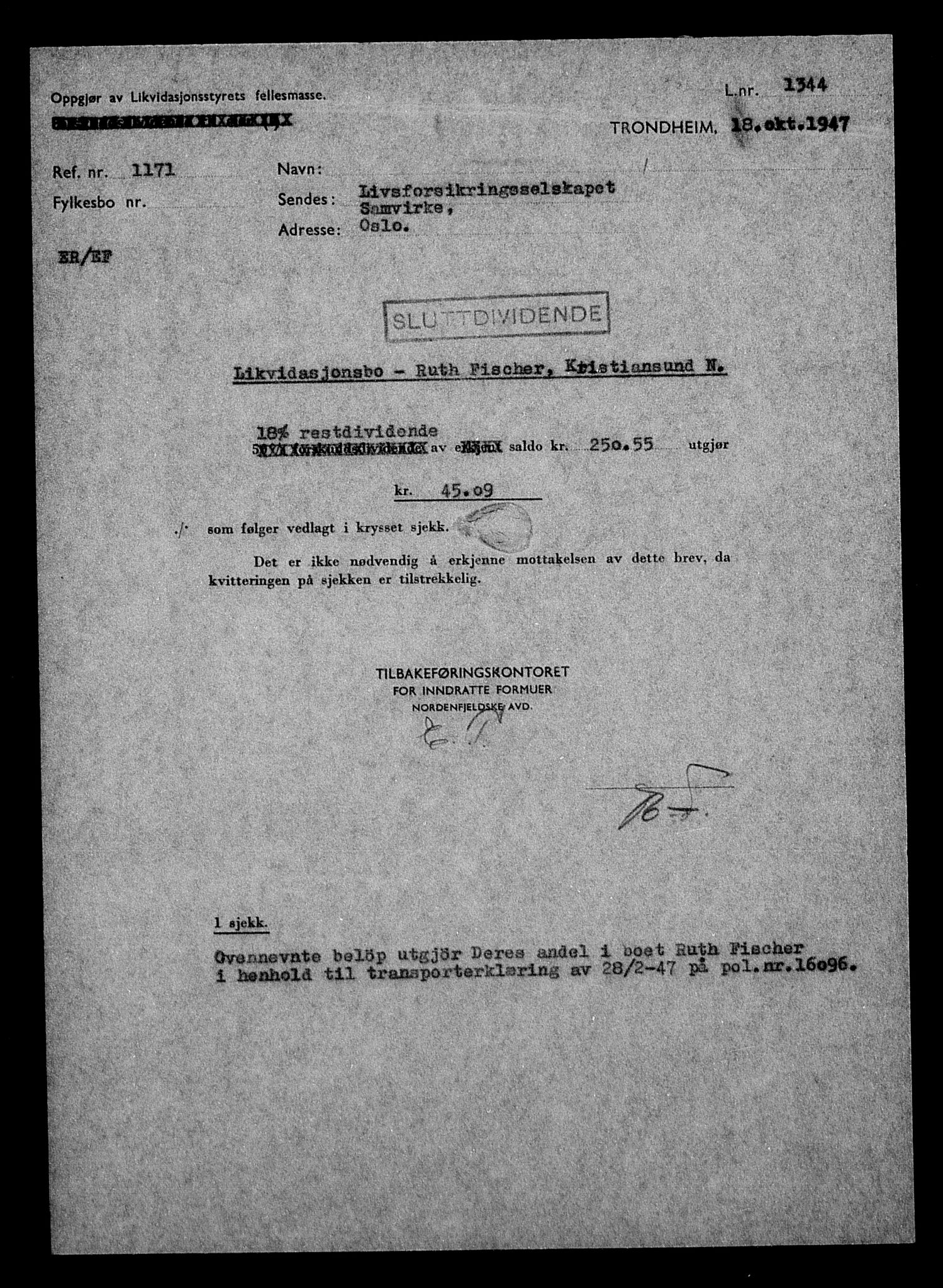 Justisdepartementet, Tilbakeføringskontoret for inndratte formuer, RA/S-1564/H/Hc/Hcb/L0912: --, 1945-1947, s. 990