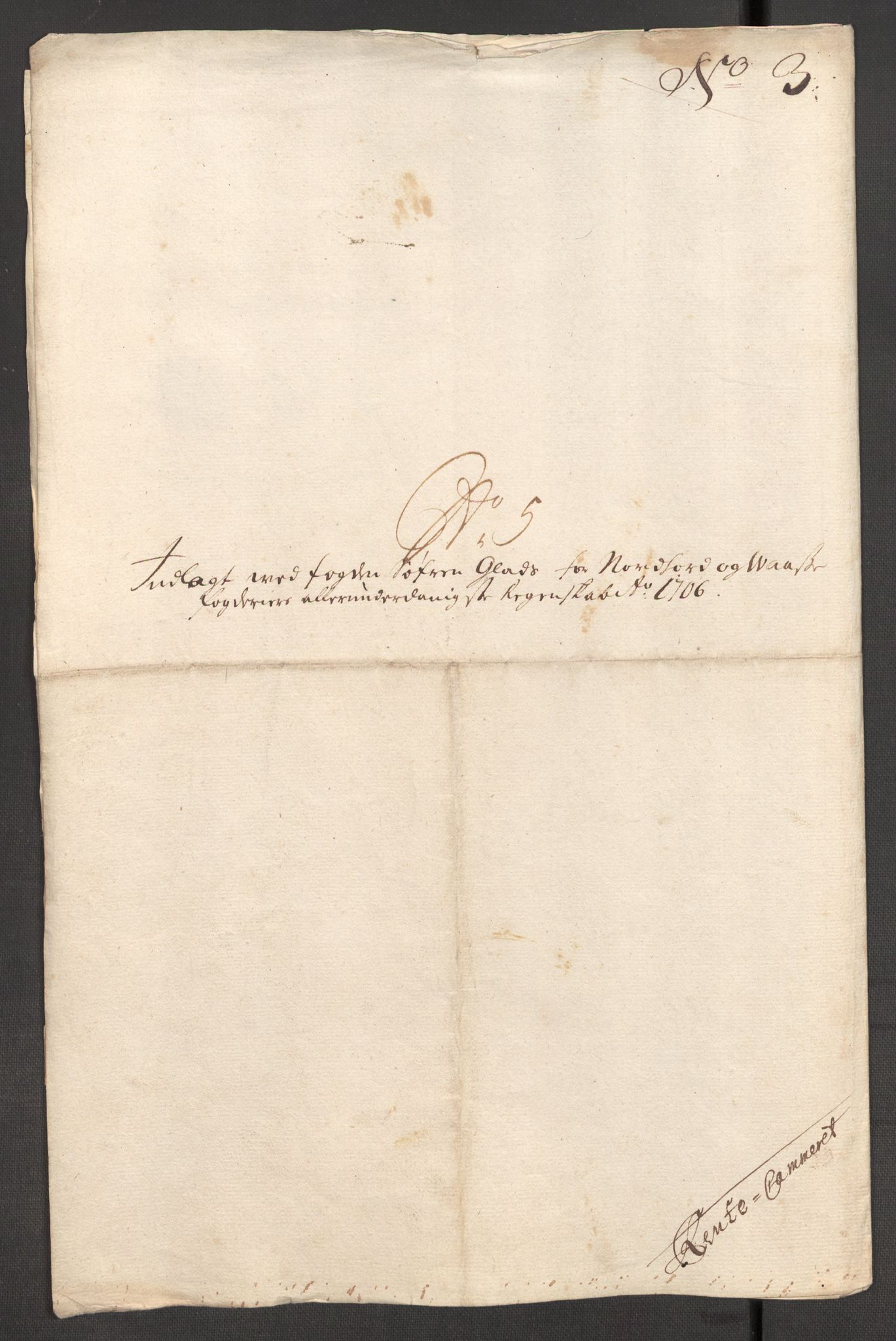 Rentekammeret inntil 1814, Reviderte regnskaper, Fogderegnskap, RA/EA-4092/R51/L3188: Fogderegnskap Nordhordland og Voss, 1706-1707, s. 34