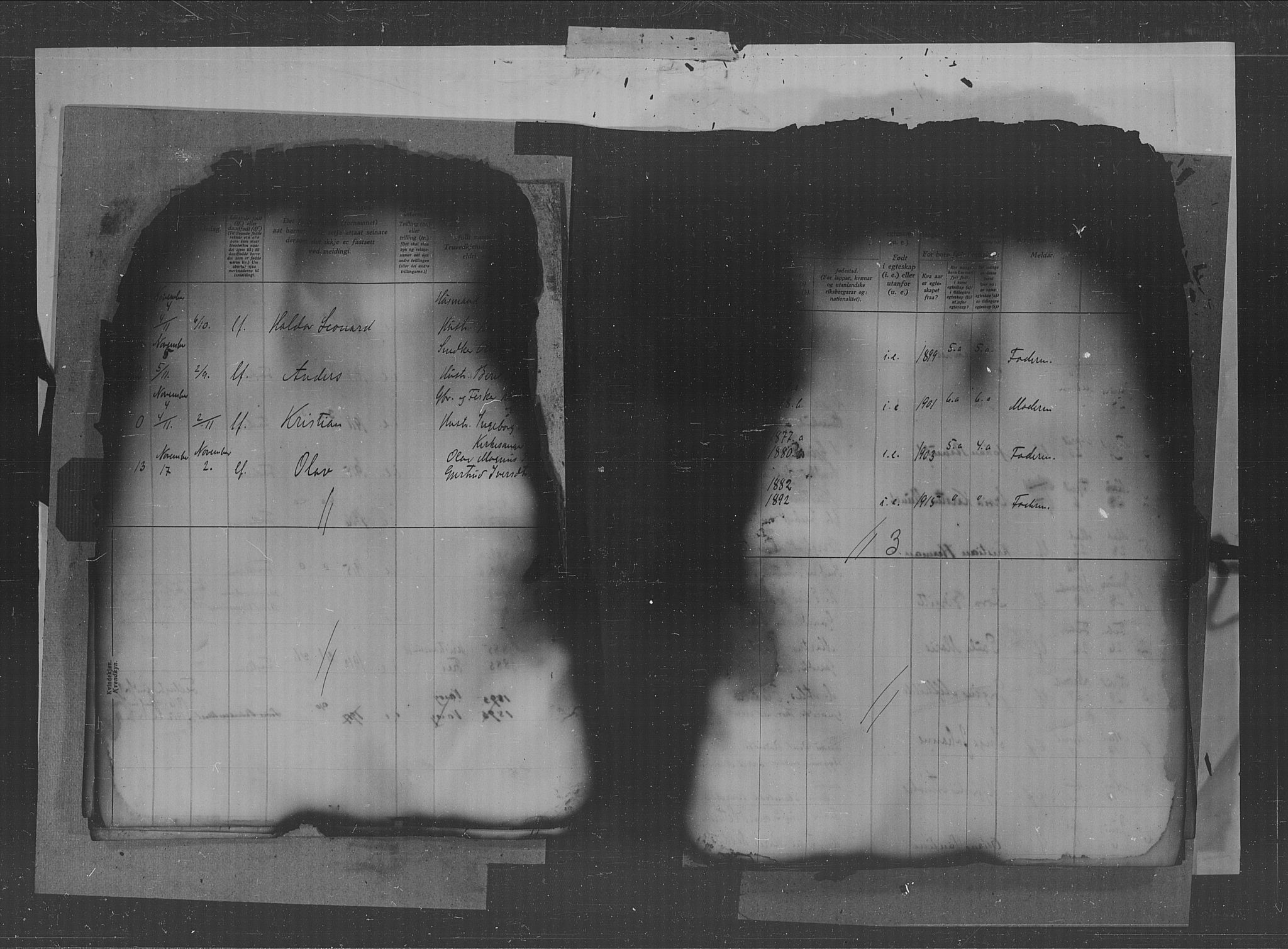 Kristiansund sokneprestkontor, AV/SAT-A-1068/1/II/II4: Fødselsregister nr. 34, 1916-1950, s. 3
