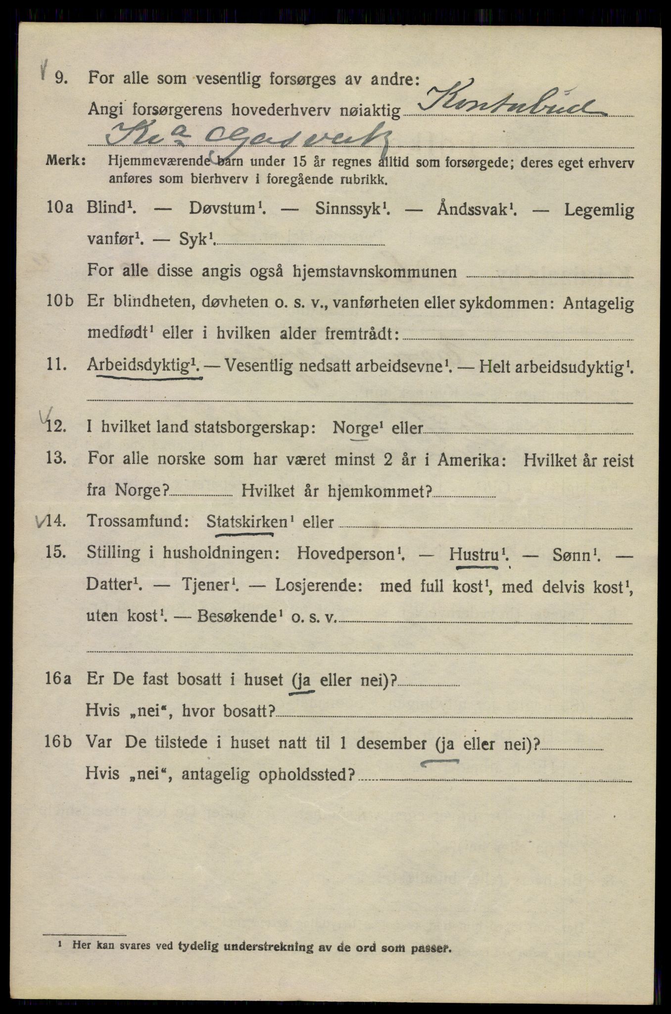 SAO, Folketelling 1920 for 0301 Kristiania kjøpstad, 1920, s. 395436