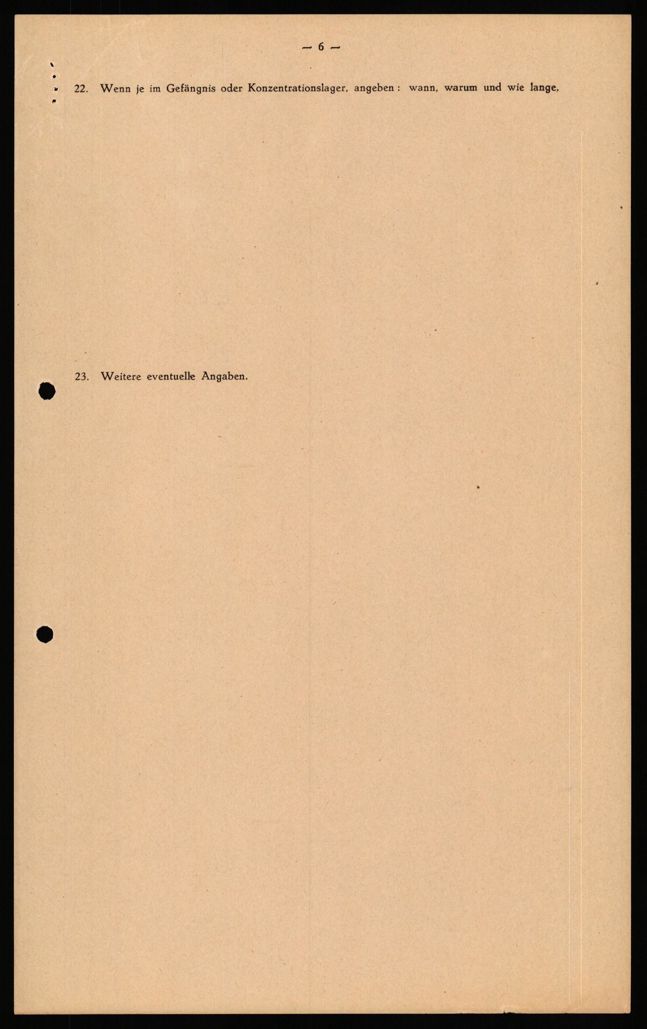 Forsvaret, Forsvarets overkommando II, AV/RA-RAFA-3915/D/Db/L0035: CI Questionaires. Tyske okkupasjonsstyrker i Norge. Tyskere., 1945-1946, s. 111