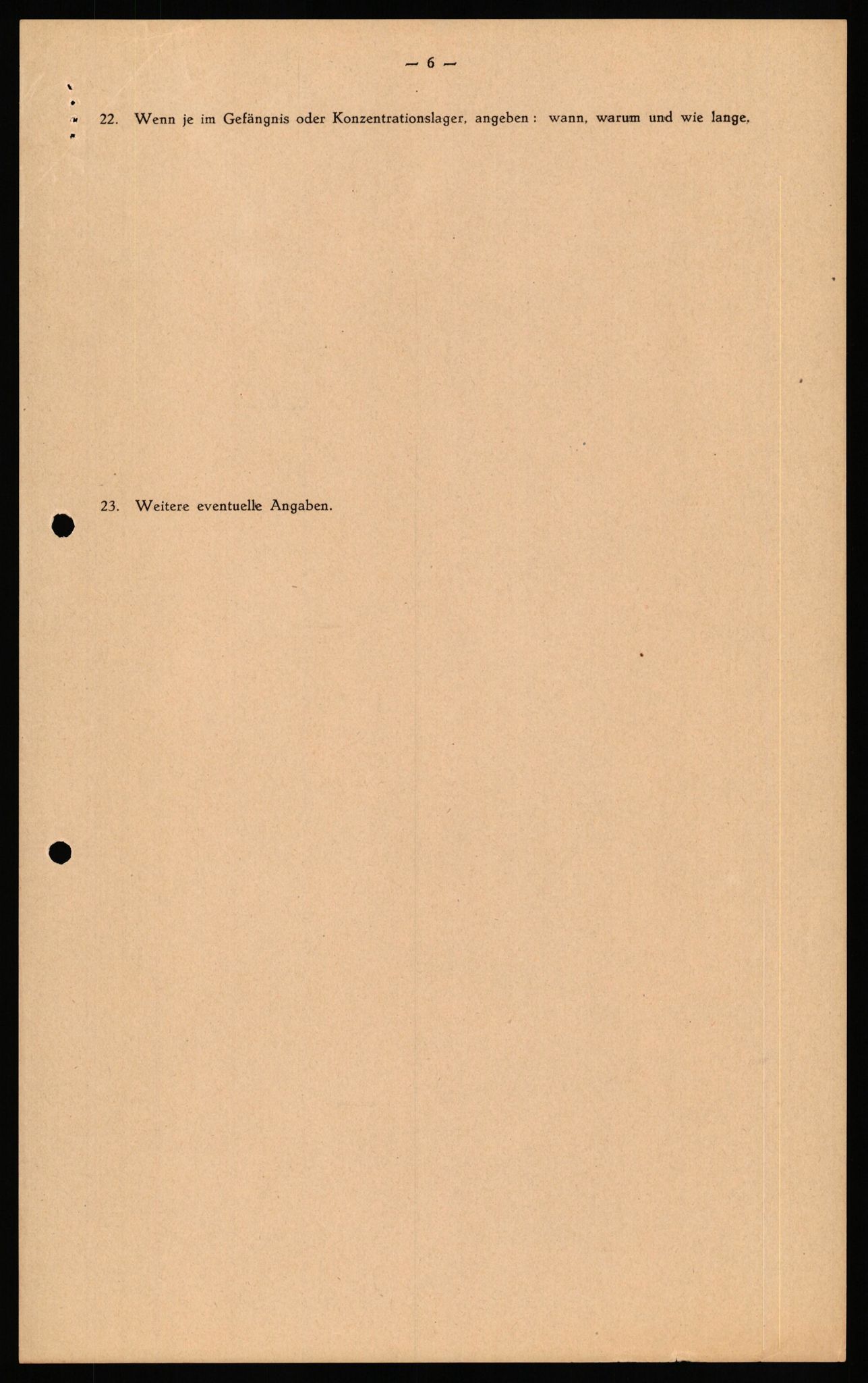 Forsvaret, Forsvarets overkommando II, AV/RA-RAFA-3915/D/Db/L0035: CI Questionaires. Tyske okkupasjonsstyrker i Norge. Tyskere., 1945-1946, s. 111