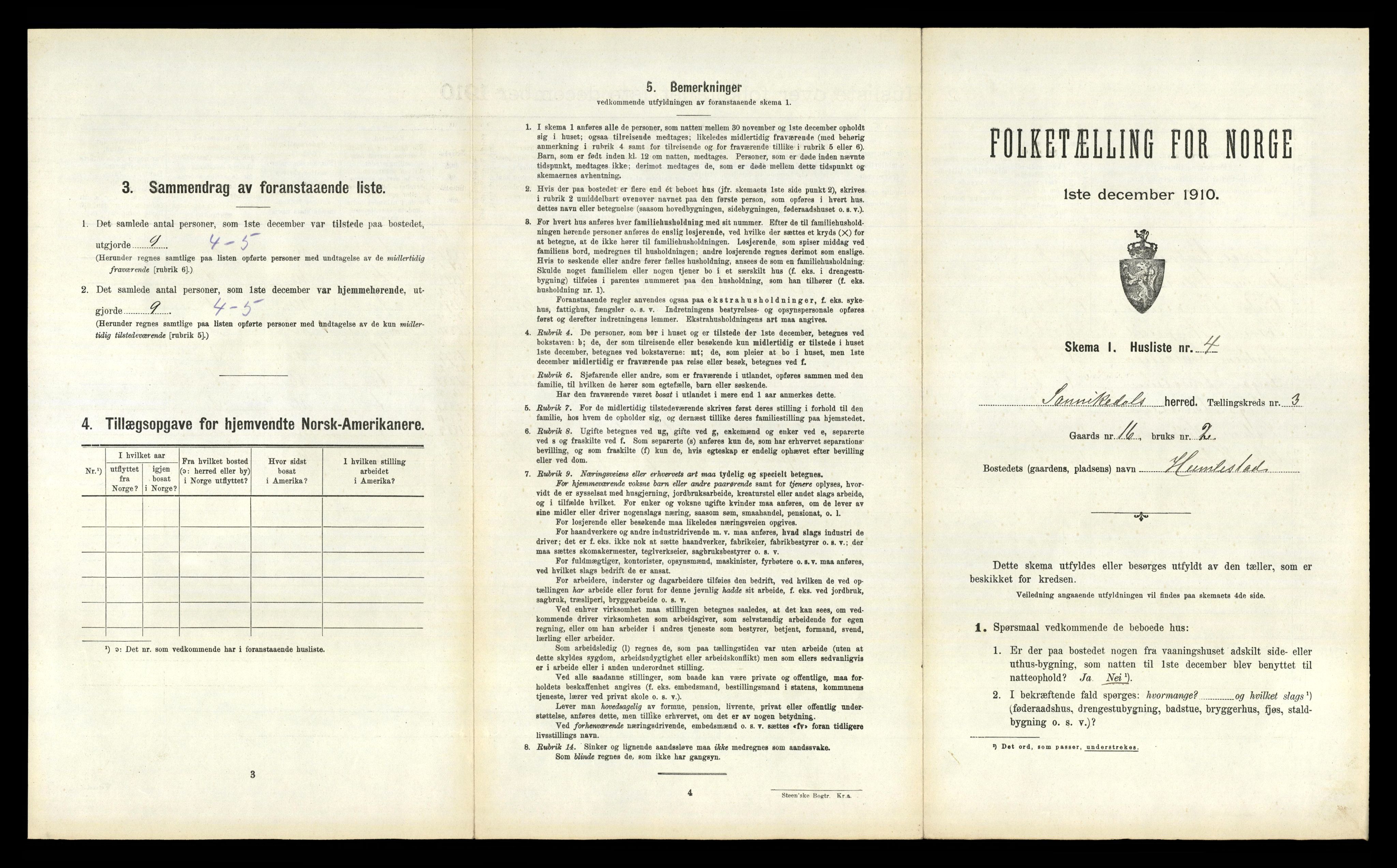 RA, Folketelling 1910 for 0816 Sannidal herred, 1910, s. 232