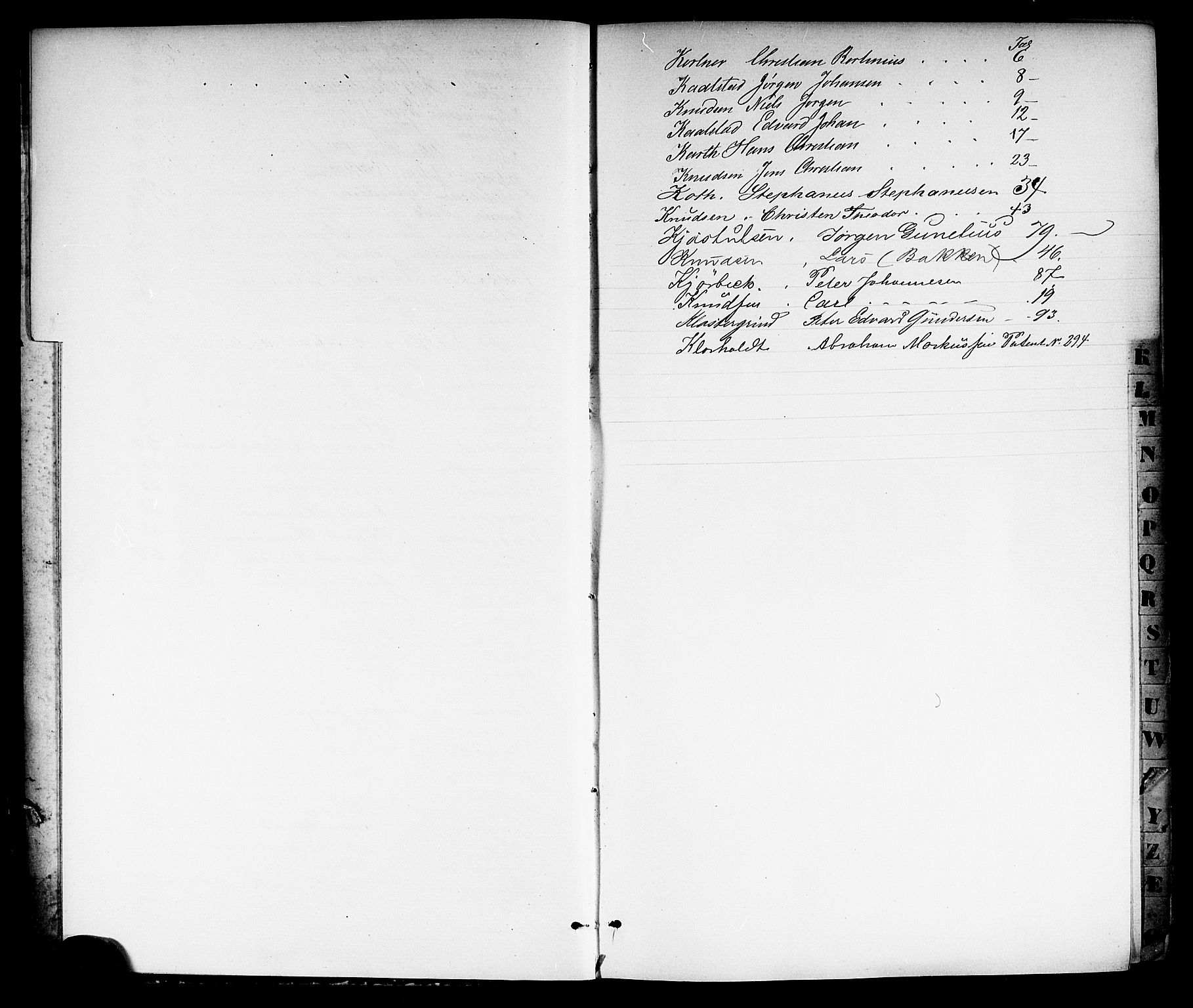 Porsgrunn innrulleringskontor, AV/SAKO-A-829/F/Fb/L0003: Annotasjonsrulle, 1860-1870, s. 11