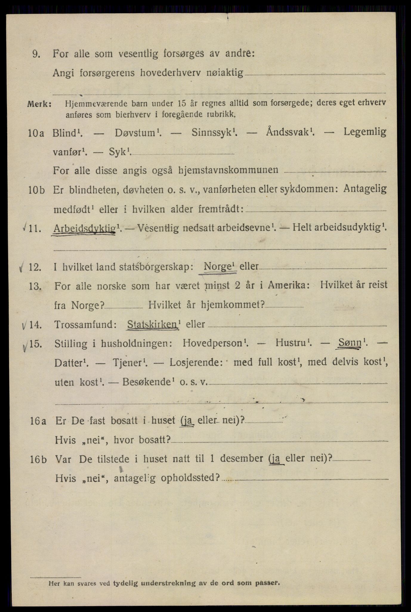 SAO, Folketelling 1920 for 0301 Kristiania kjøpstad, 1920, s. 229048