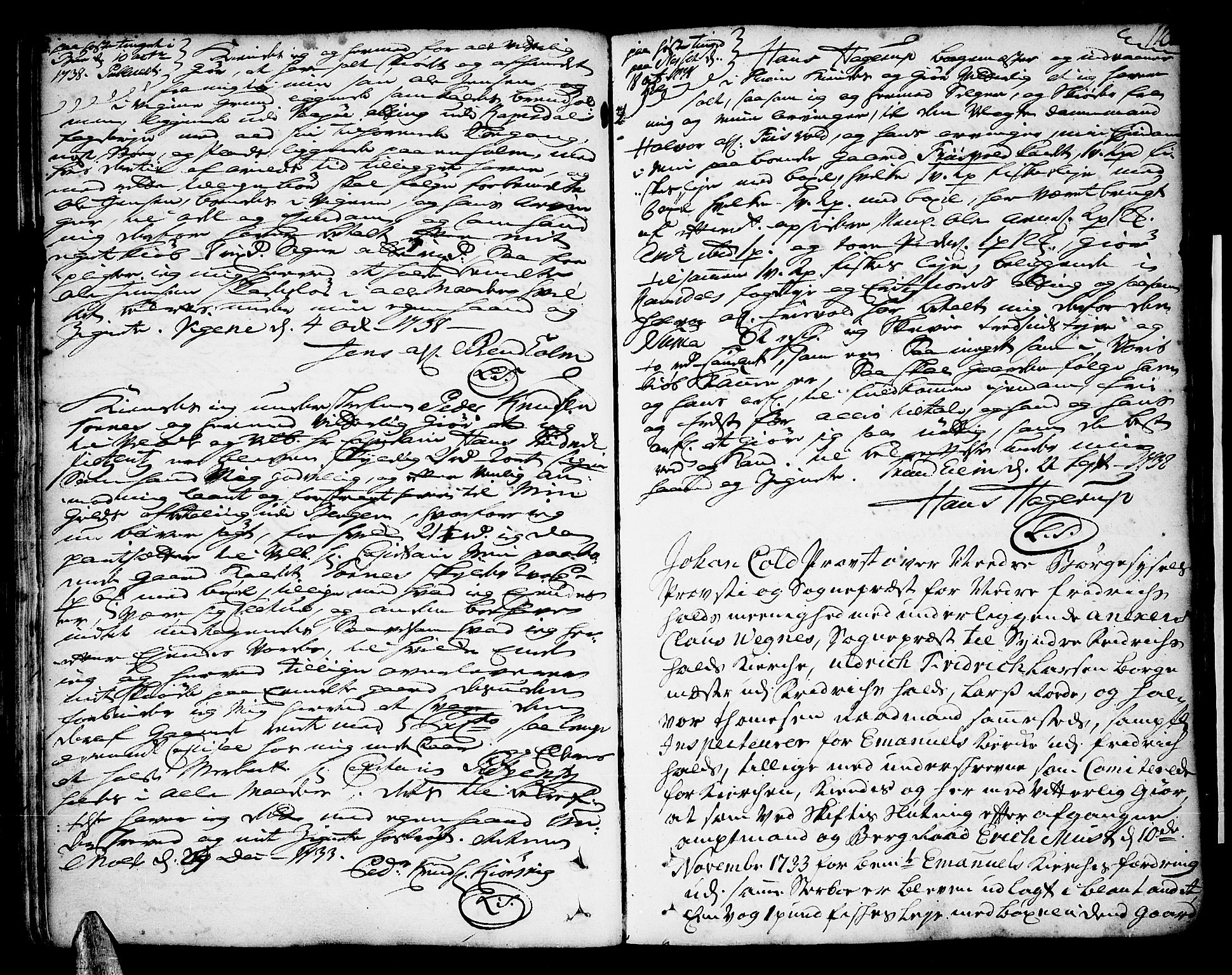 Romsdal sorenskriveri, SAT/A-4149/1/2/2C/L0002: Pantebok nr. 2, 1731-1745, s. 110