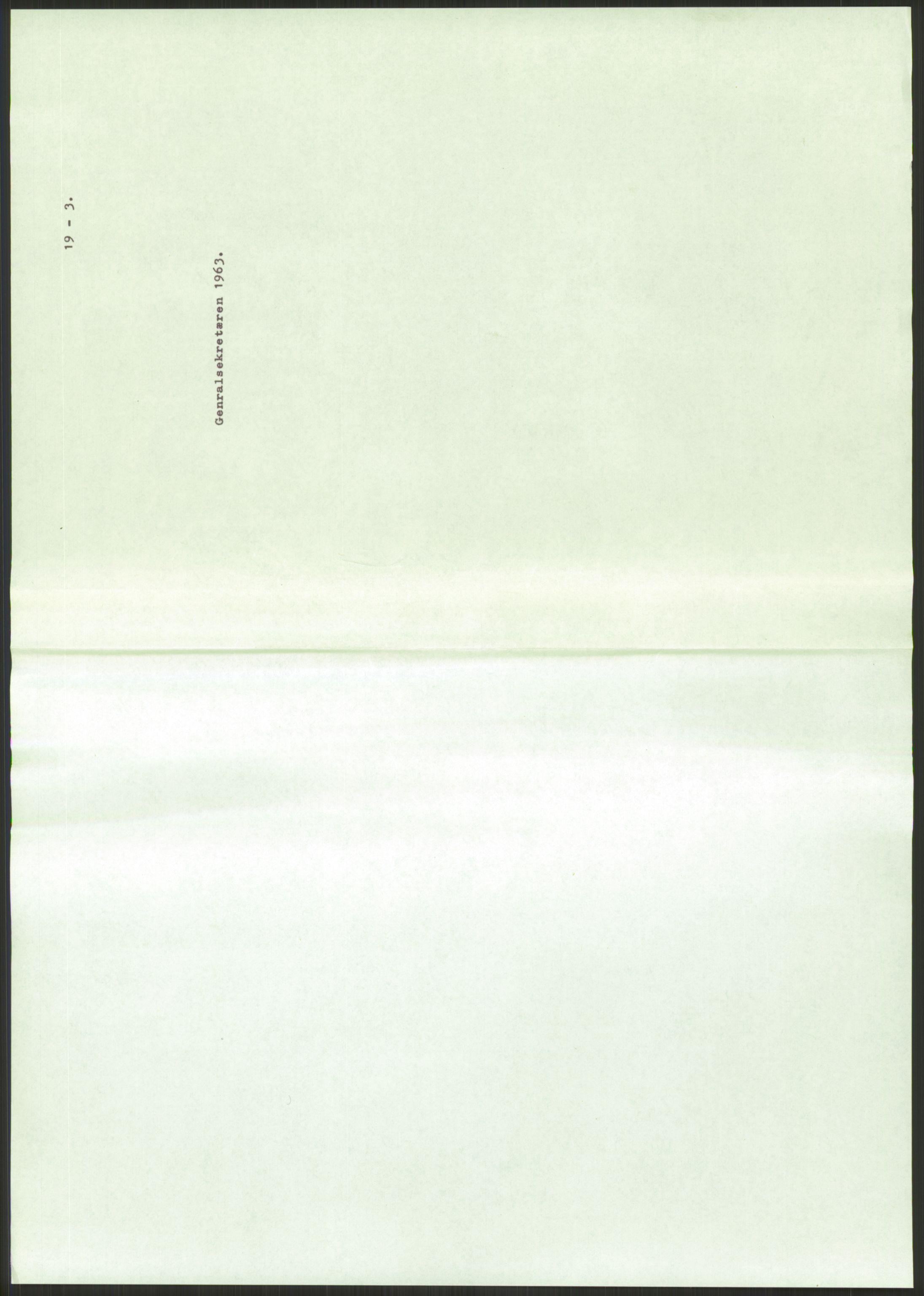 Høyres Hovedorganisasjon, RA/PA-0583/1/D/Dd/L0129: 19 Generalsekretæren, 1953-1964, s. 669