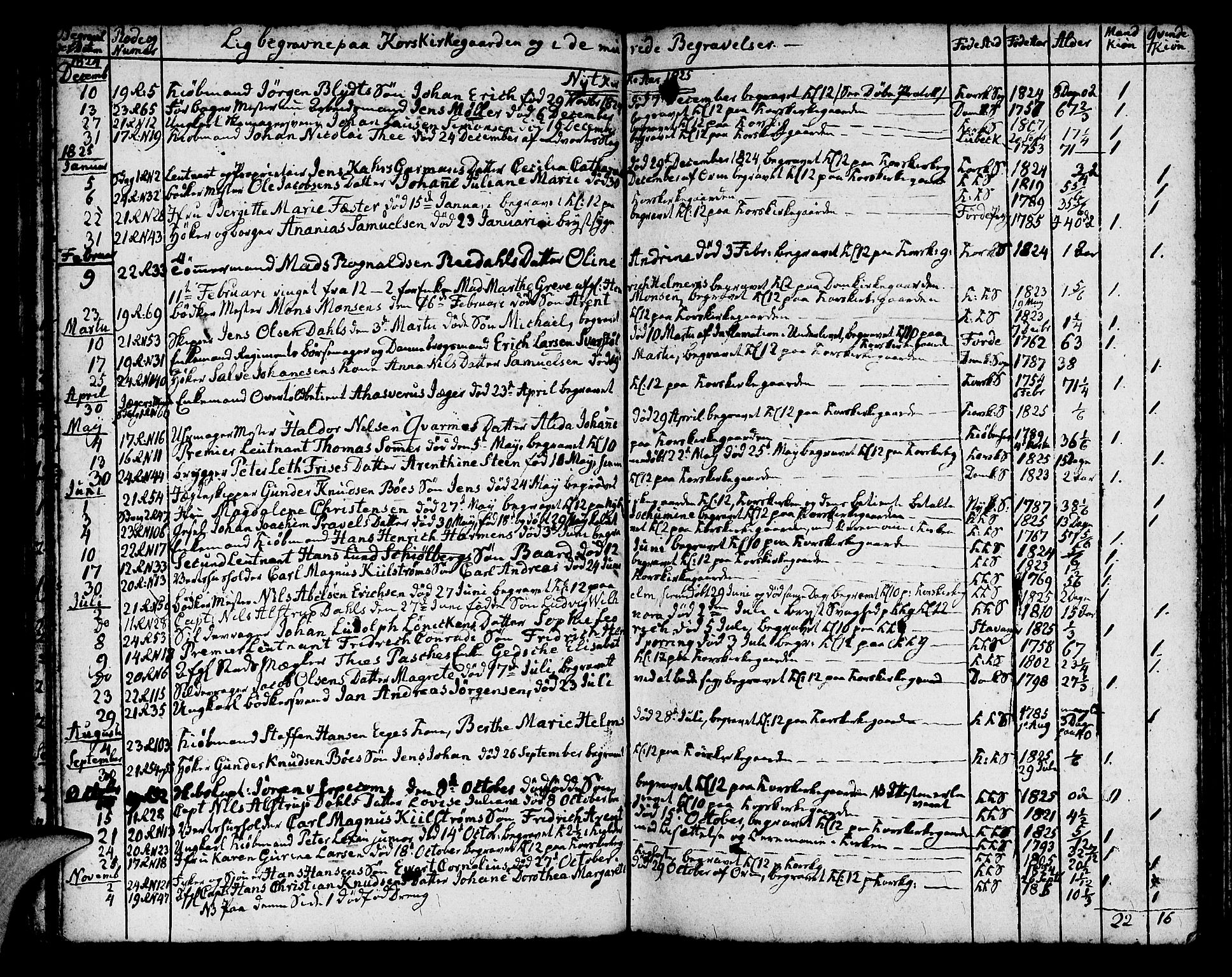 Korskirken sokneprestembete, AV/SAB-A-76101/H/Haa/L0012: Ministerialbok nr. A 12, 1786-1832, s. 124