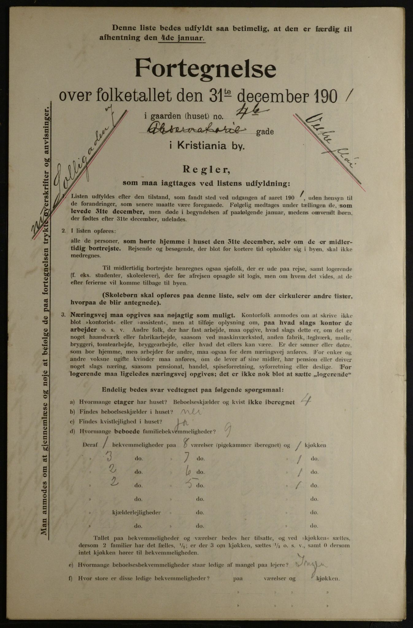 OBA, Kommunal folketelling 31.12.1901 for Kristiania kjøpstad, 1901, s. 15351