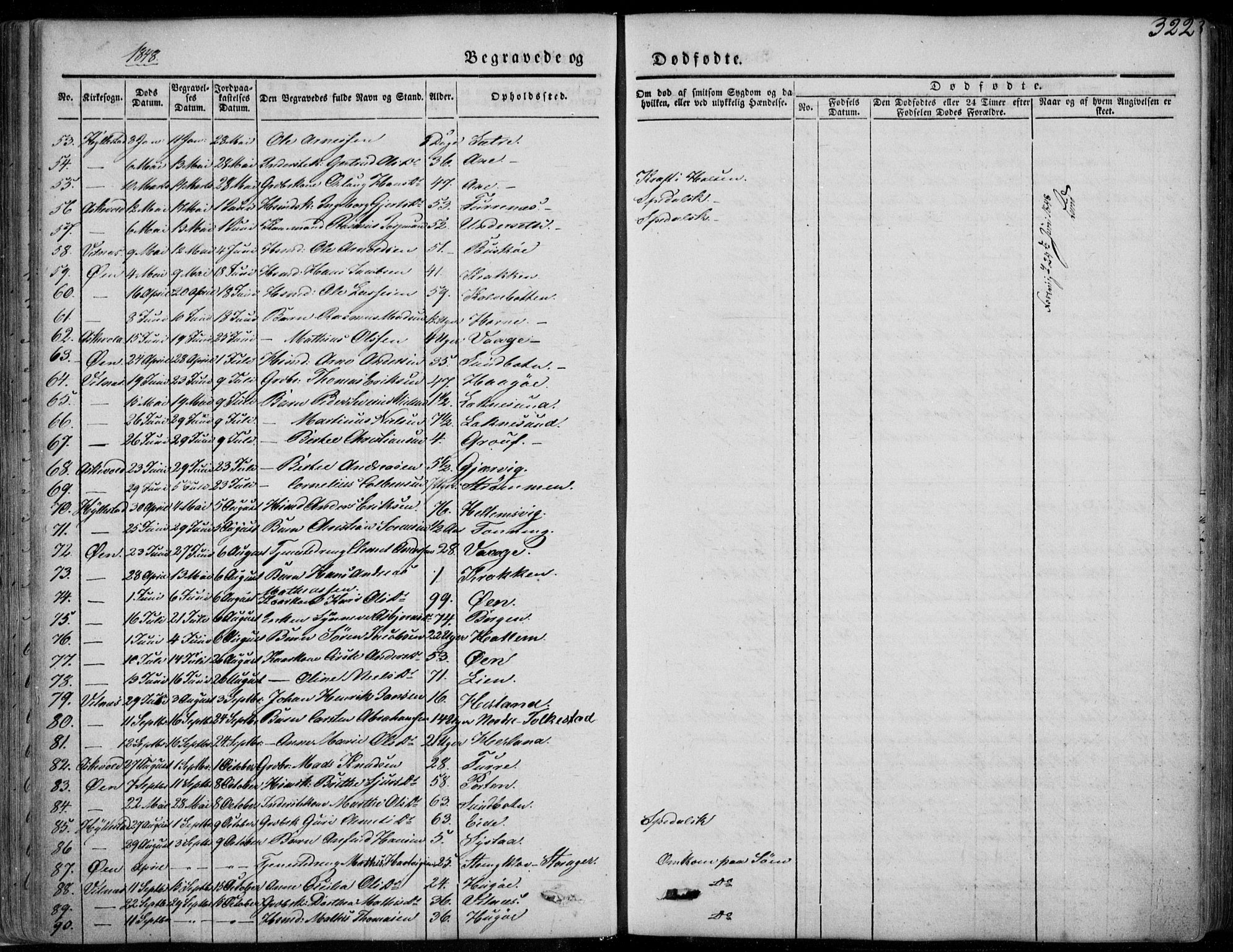 Askvoll sokneprestembete, AV/SAB-A-79501/H/Haa/Haaa/L0011/0002: Ministerialbok nr. A 11 II, 1845-1878, s. 322