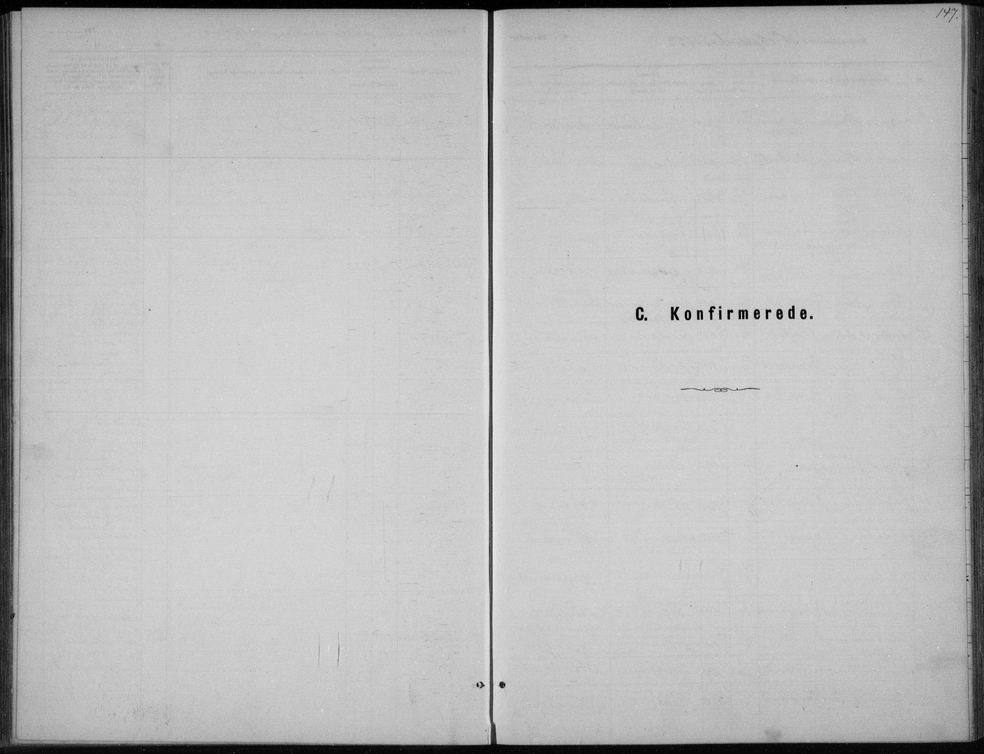 Høvåg sokneprestkontor, SAK/1111-0025/F/Fb/L0004: Klokkerbok nr. B 4, 1883-1898, s. 147