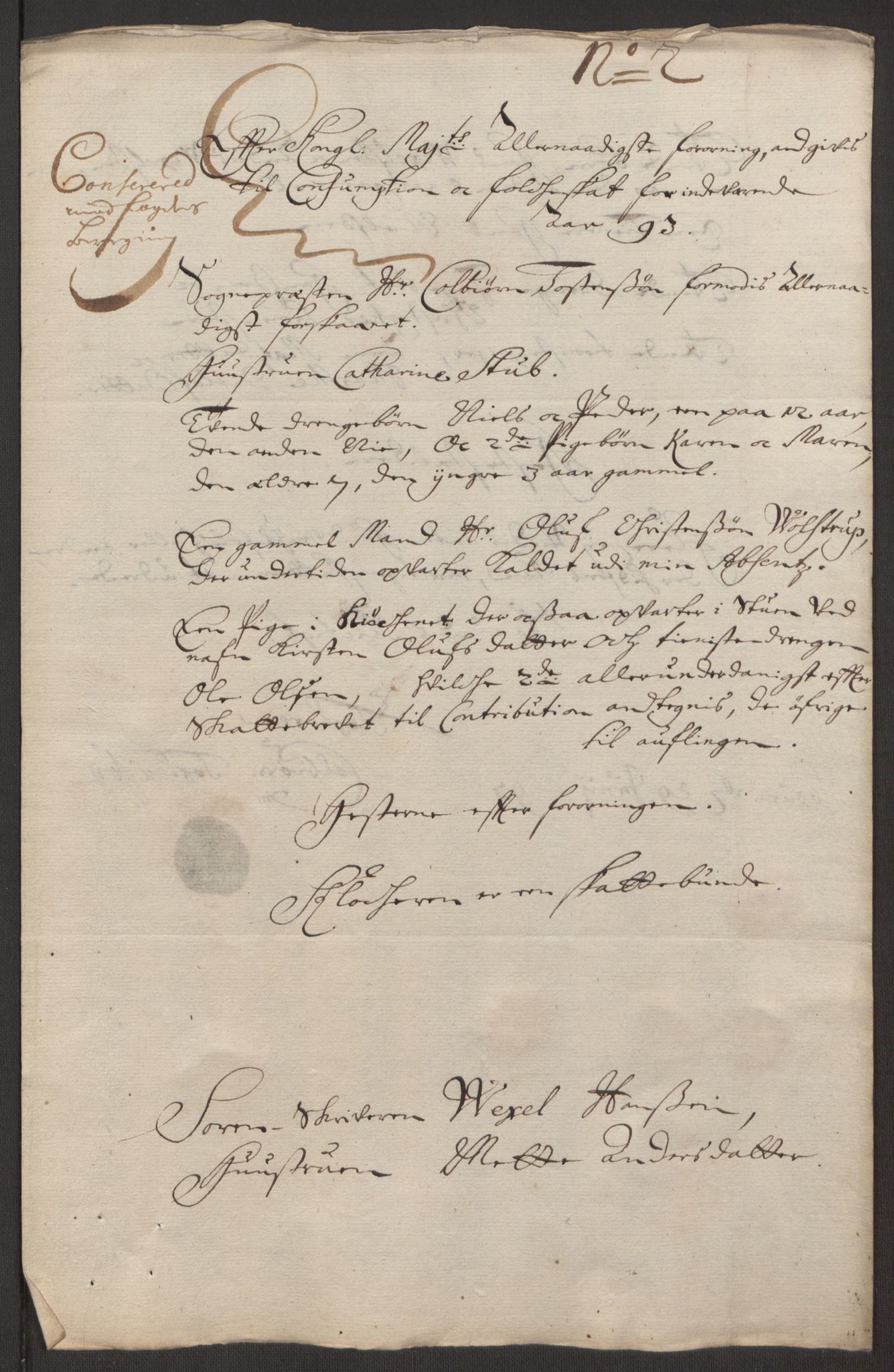 Rentekammeret inntil 1814, Reviderte regnskaper, Fogderegnskap, AV/RA-EA-4092/R11/L0578: Fogderegnskap Nedre Romerike, 1693, s. 198