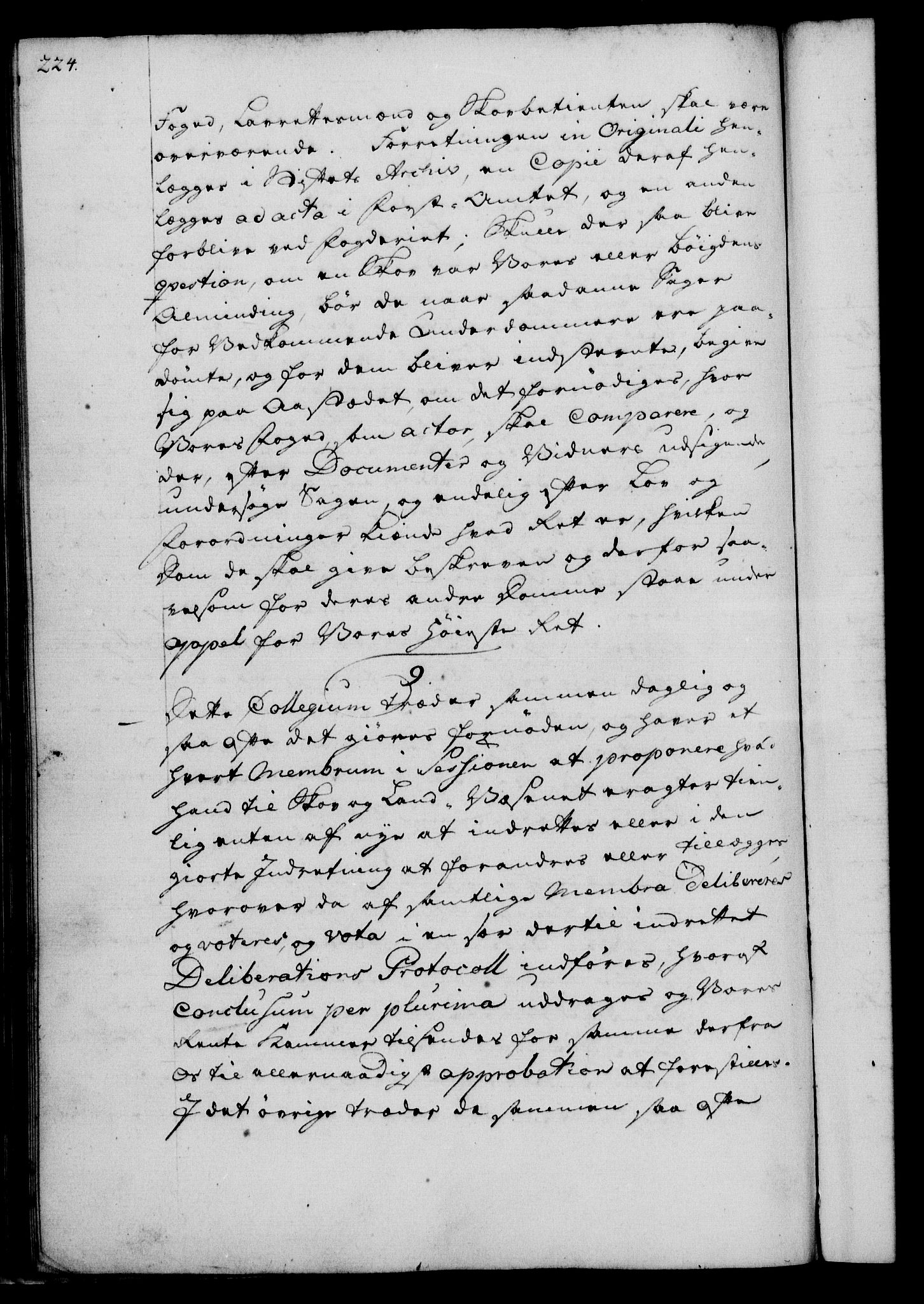 Rentekammeret, Kammerkanselliet, RA/EA-3111/G/Gg/Ggi/L0003: Norsk instruksjonsprotokoll med register (merket RK 53.36), 1751-1775, s. 224