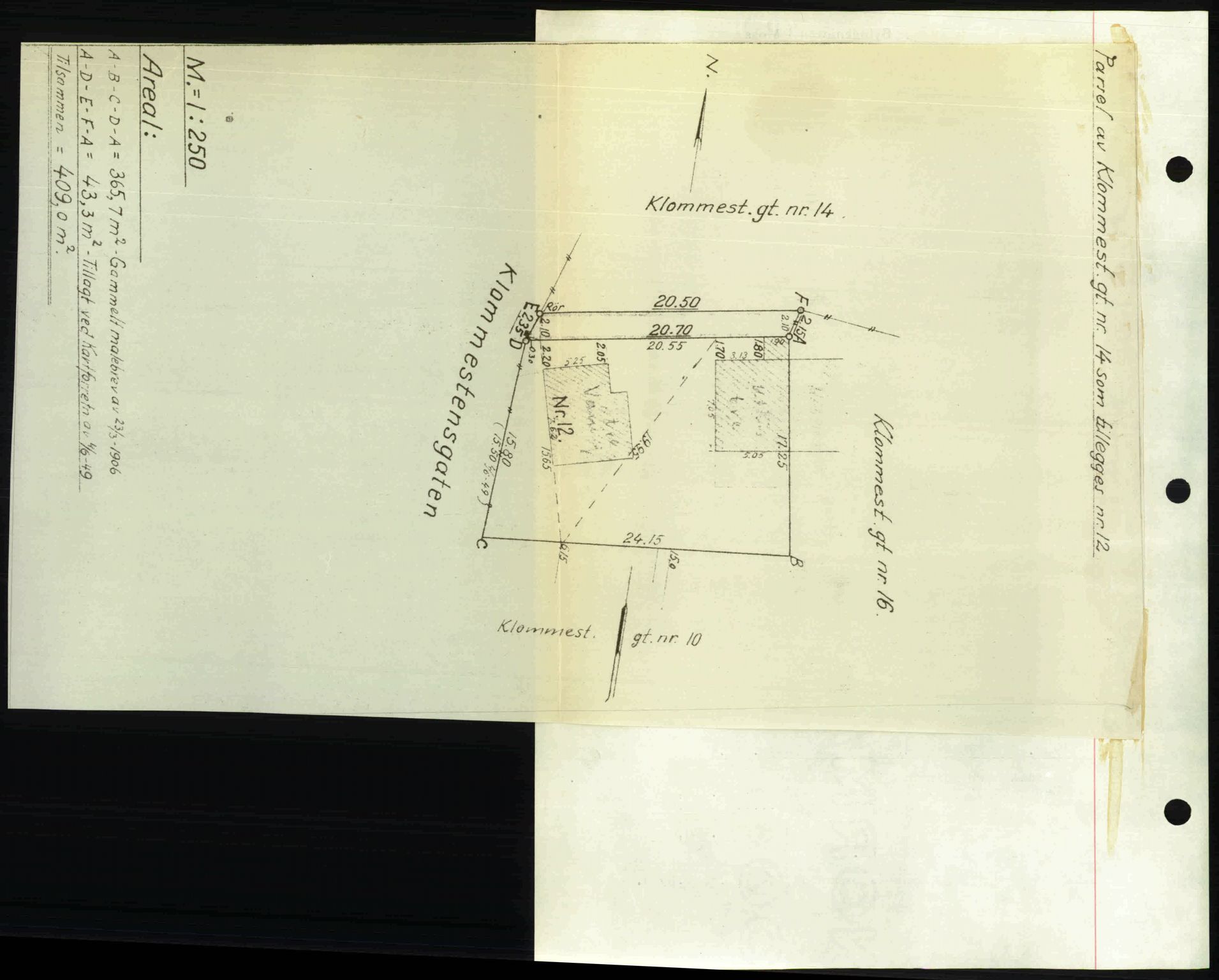 Moss sorenskriveri, SAO/A-10168: Pantebok nr. A25, 1950-1950, Dagboknr: 579/1950