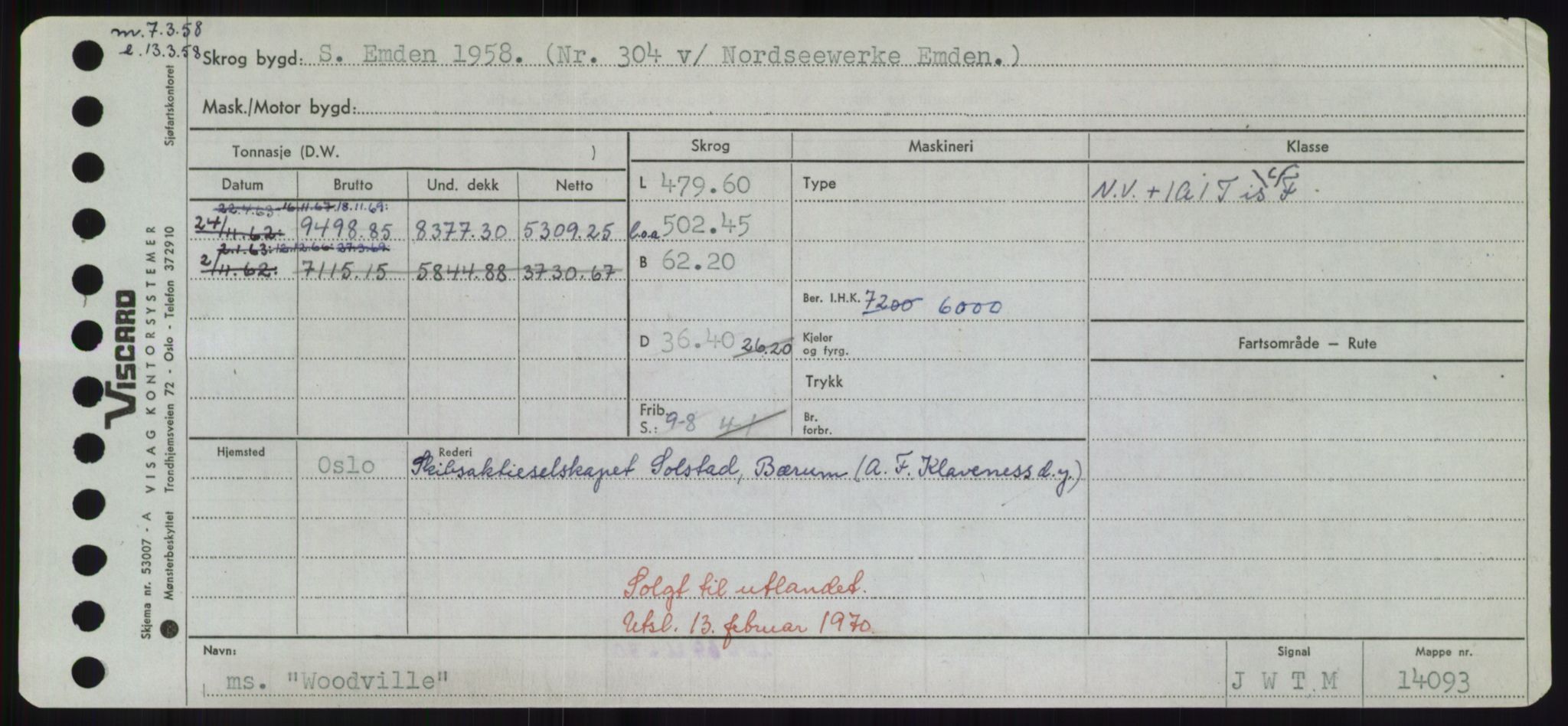 Sjøfartsdirektoratet med forløpere, Skipsmålingen, RA/S-1627/H/Hd/L0041: Fartøy, Vi-Ås, s. 431