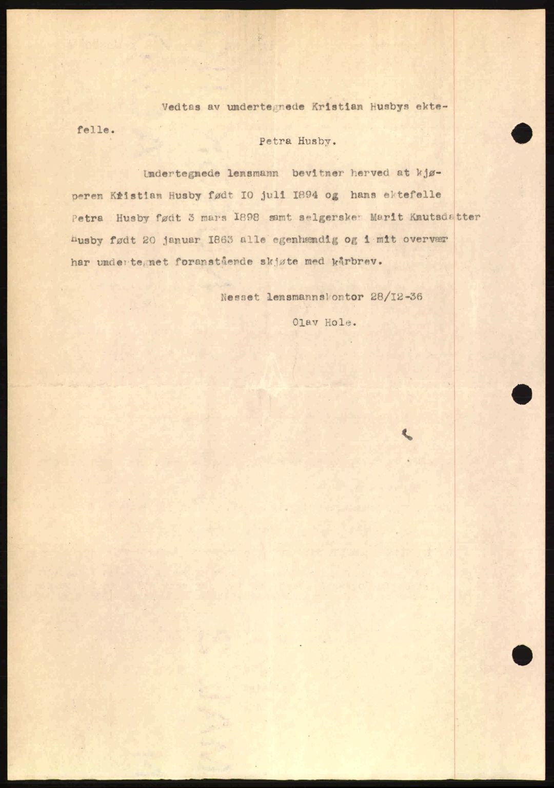 Romsdal sorenskriveri, SAT/A-4149/1/2/2C: Pantebok nr. A2, 1936-1937, Dagboknr: 334/1937