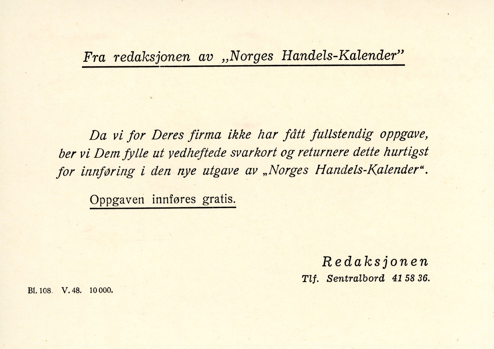 Vardø Fiskersamvirkelag, VAMU/A-0037/D/Da/L0001: Korrespondanse Ab-Eg, 1946-1950