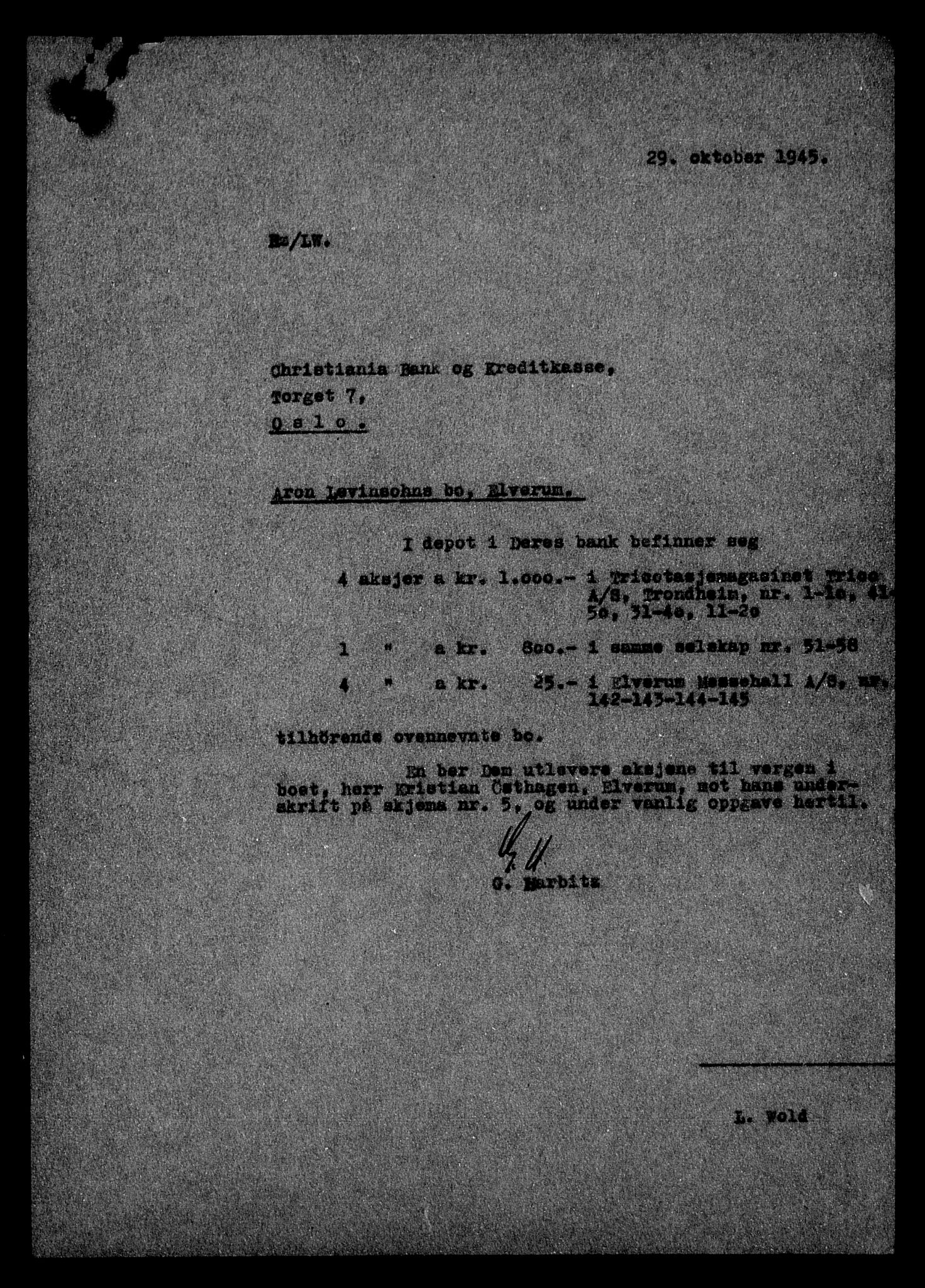 Justisdepartementet, Tilbakeføringskontoret for inndratte formuer, AV/RA-S-1564/H/Hc/Hcd/L1003: --, 1945-1947, s. 12