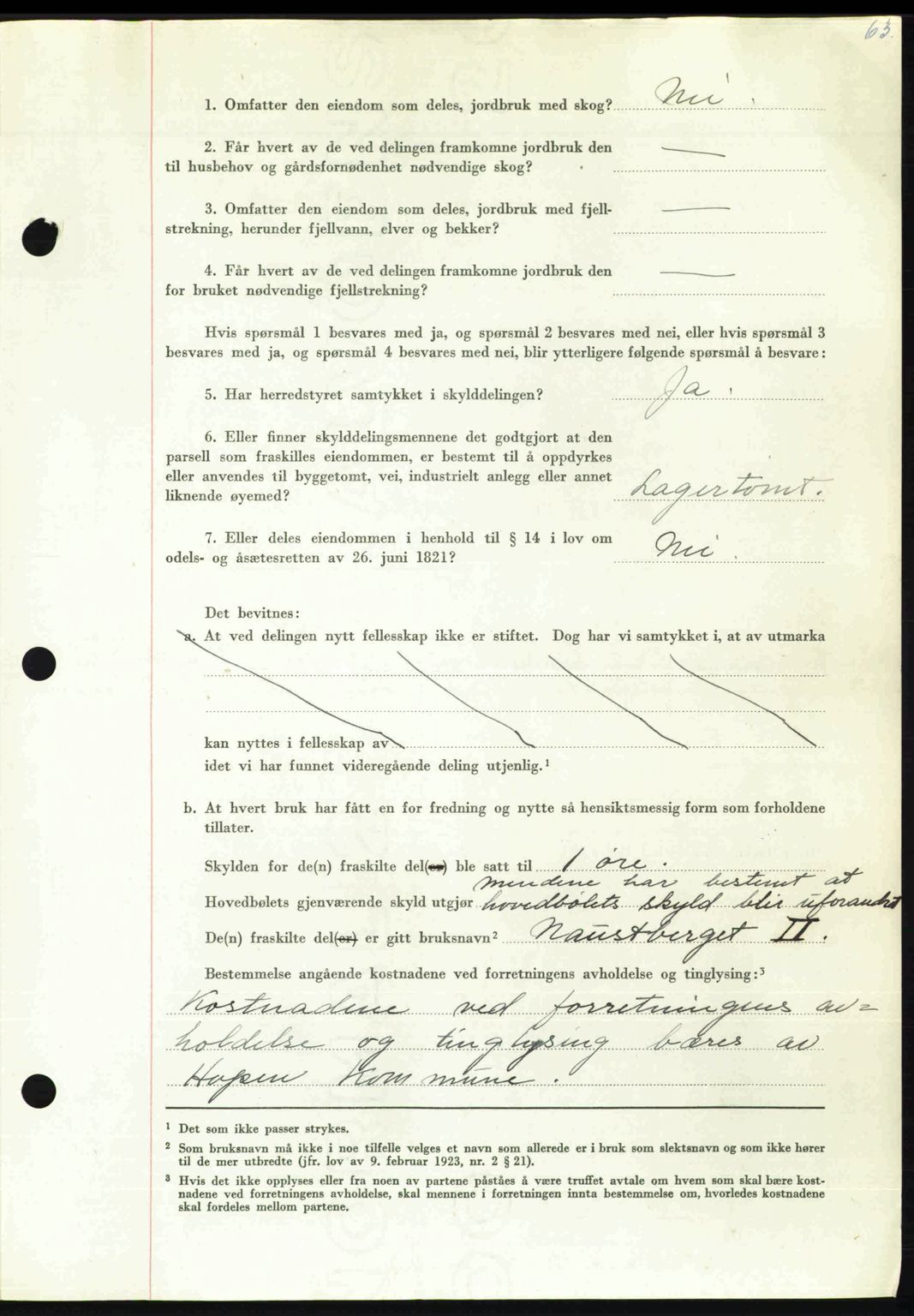 Nordmøre sorenskriveri, AV/SAT-A-4132/1/2/2Ca: Pantebok nr. A115, 1950-1950, Dagboknr: 1453/1950