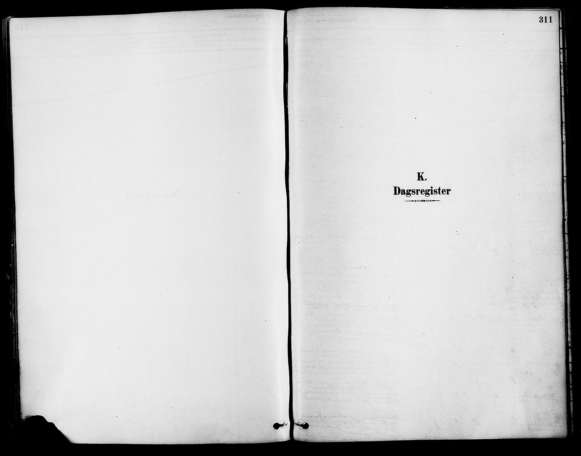 Tromøy sokneprestkontor, SAK/1111-0041/F/Fa/L0009: Ministerialbok nr. A 9, 1878-1896, s. 311