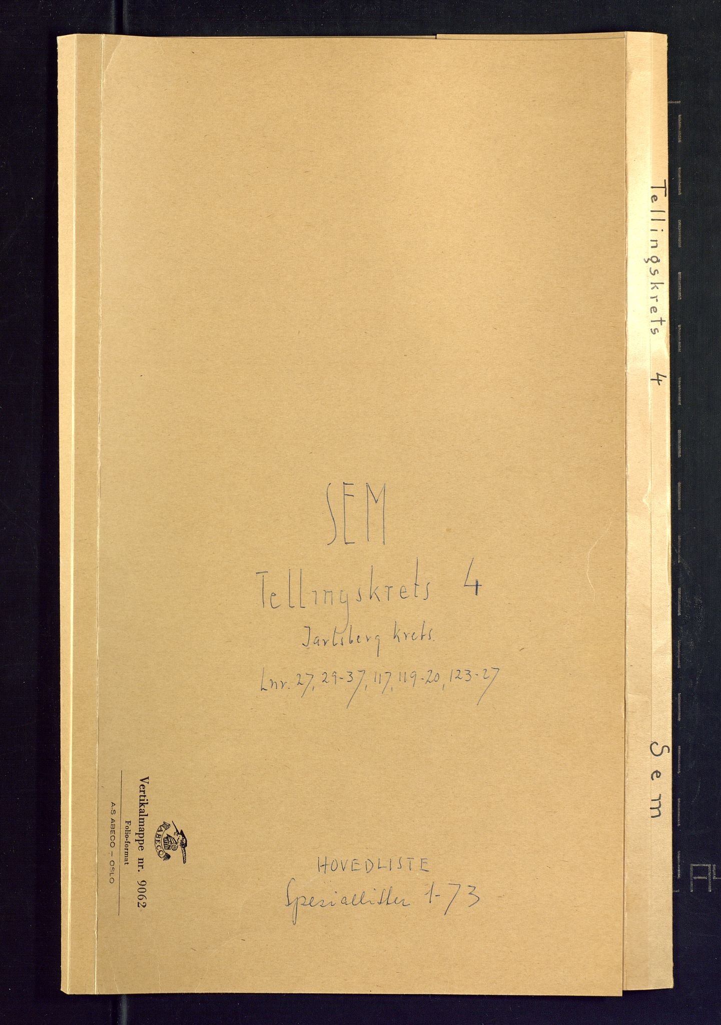 SAKO, Folketelling 1875 for 0721P Sem prestegjeld, 1875, s. 13