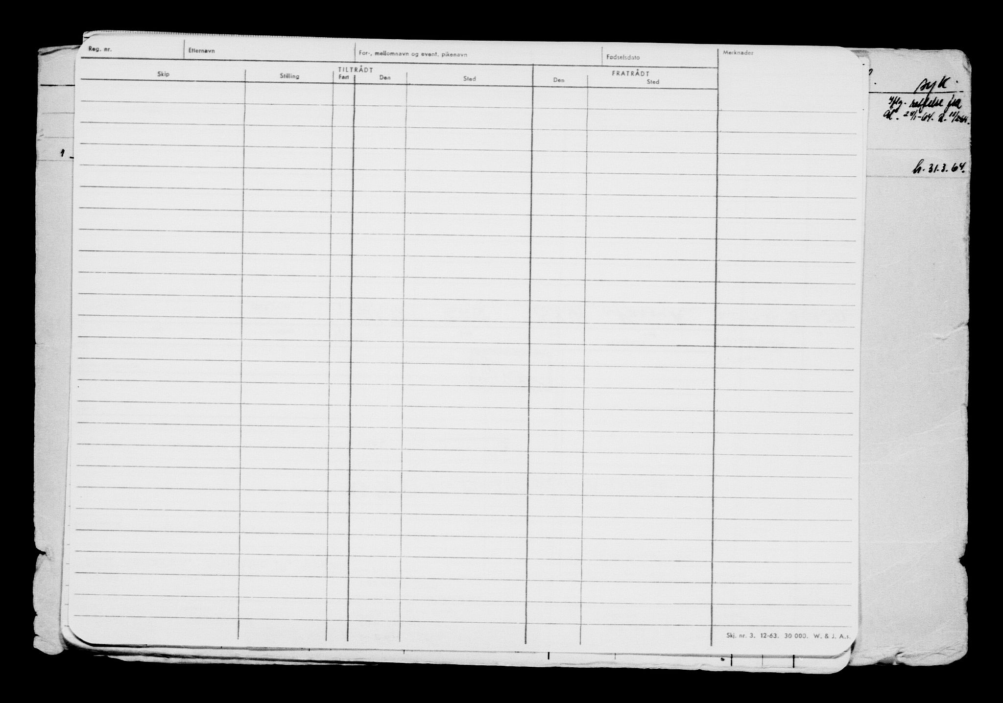 Direktoratet for sjømenn, AV/RA-S-3545/G/Gb/L0106: Hovedkort, 1912, s. 348