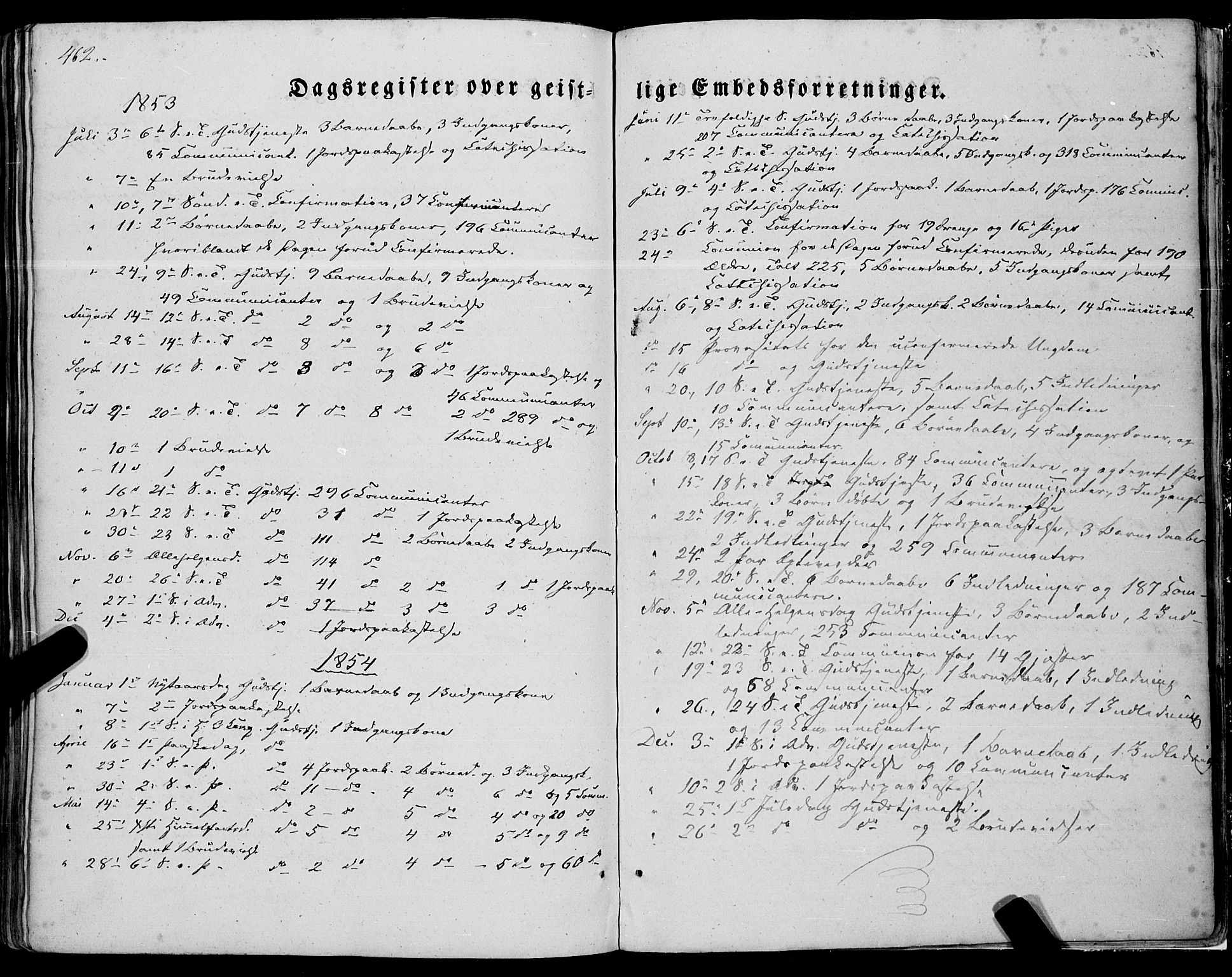 Ministerialprotokoller, klokkerbøker og fødselsregistre - Nordland, SAT/A-1459/805/L0097: Ministerialbok nr. 805A04, 1837-1861, s. 462