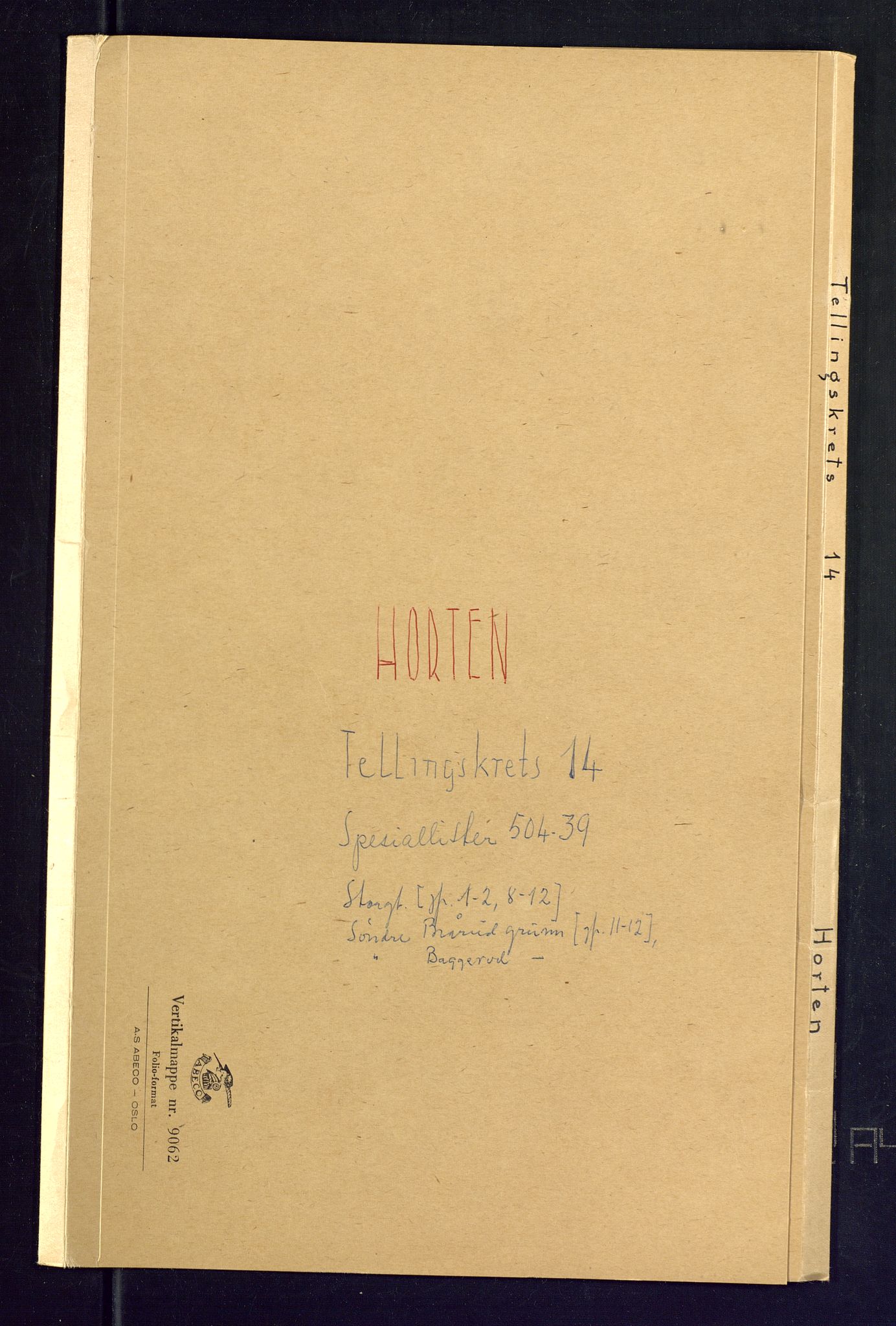 SAKO, Folketelling 1875 for 0703P Horten prestegjeld, 1875, s. 21