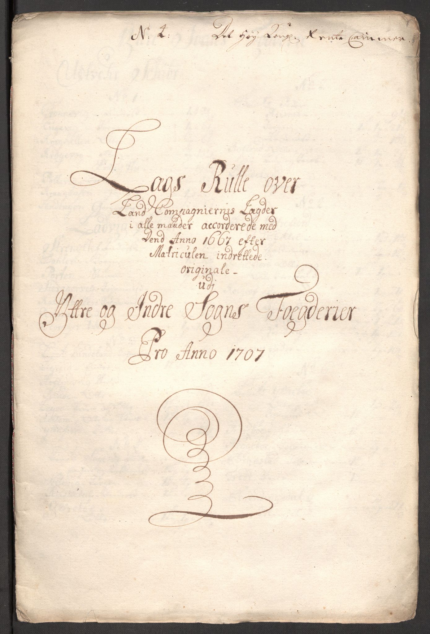 Rentekammeret inntil 1814, Reviderte regnskaper, Fogderegnskap, RA/EA-4092/R52/L3314: Fogderegnskap Sogn, 1705-1707, s. 529