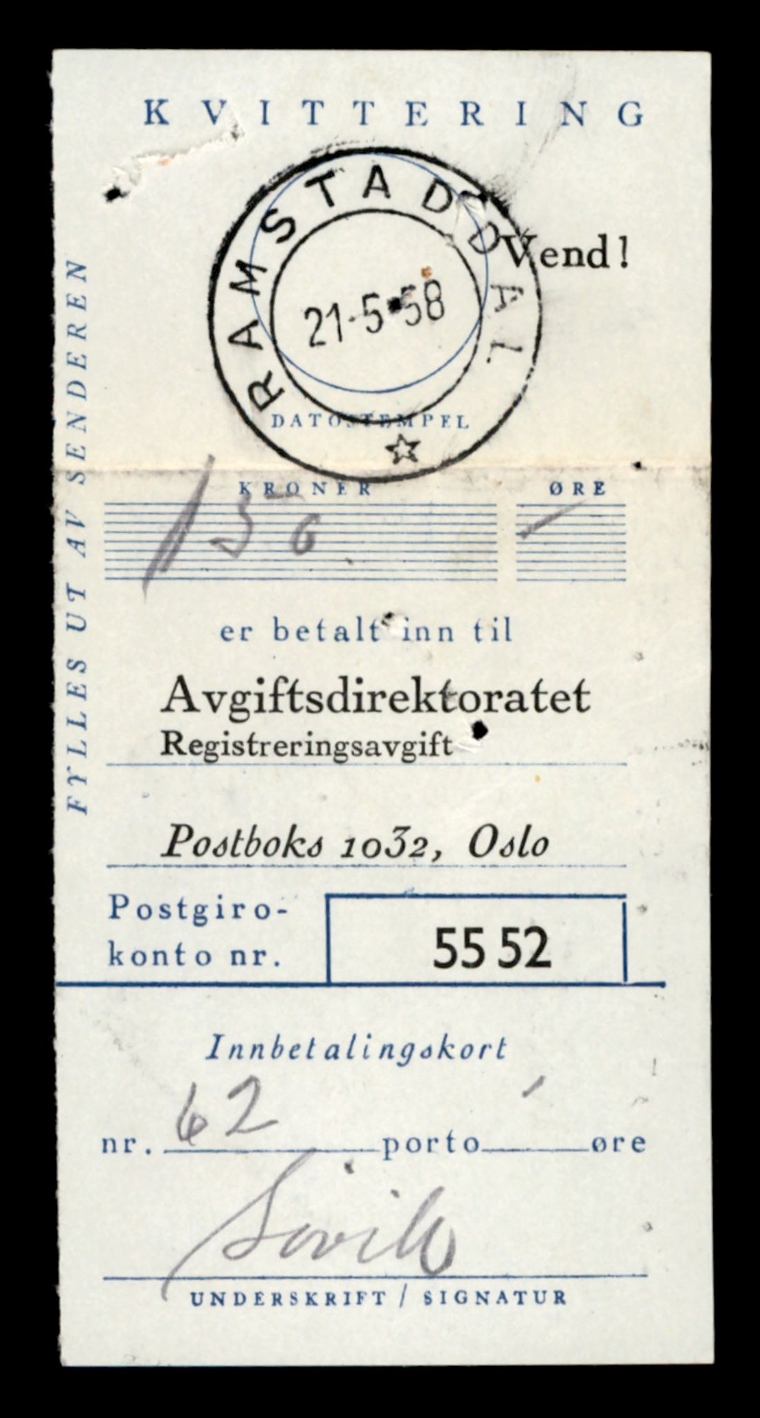 Møre og Romsdal vegkontor - Ålesund trafikkstasjon, SAT/A-4099/F/Fe/L0036: Registreringskort for kjøretøy T 12831 - T 13030, 1927-1998, s. 2489
