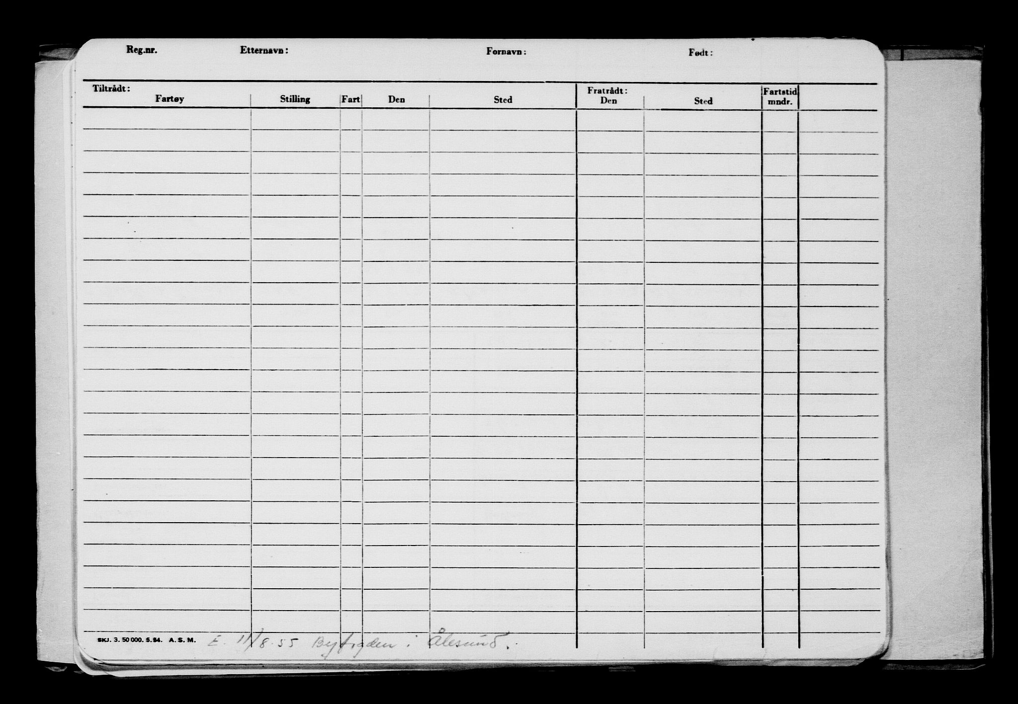 Direktoratet for sjømenn, AV/RA-S-3545/G/Gb/L0142: Hovedkort, 1916, s. 249