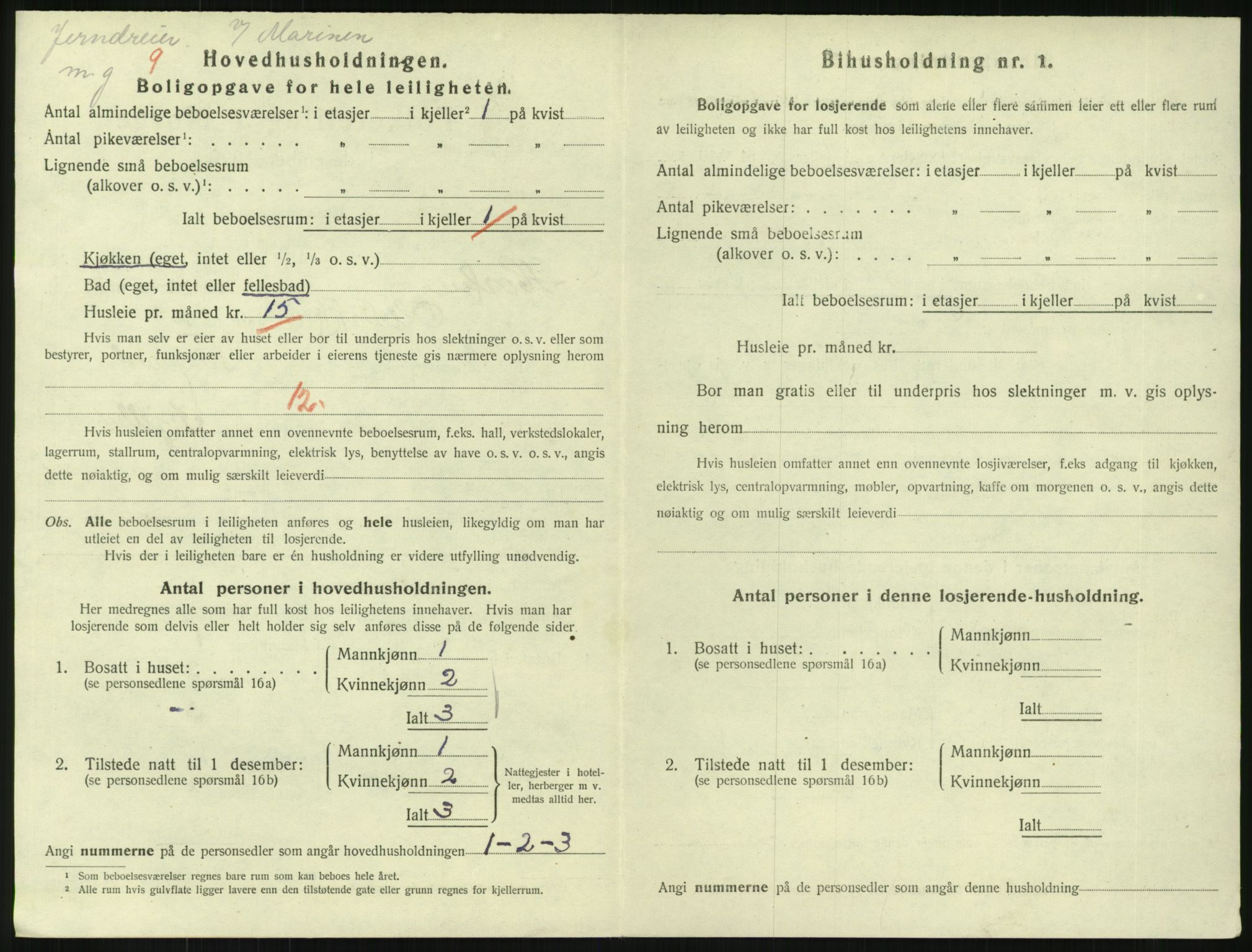 SAKO, Folketelling 1920 for 0703 Horten kjøpstad, 1920, s. 3926