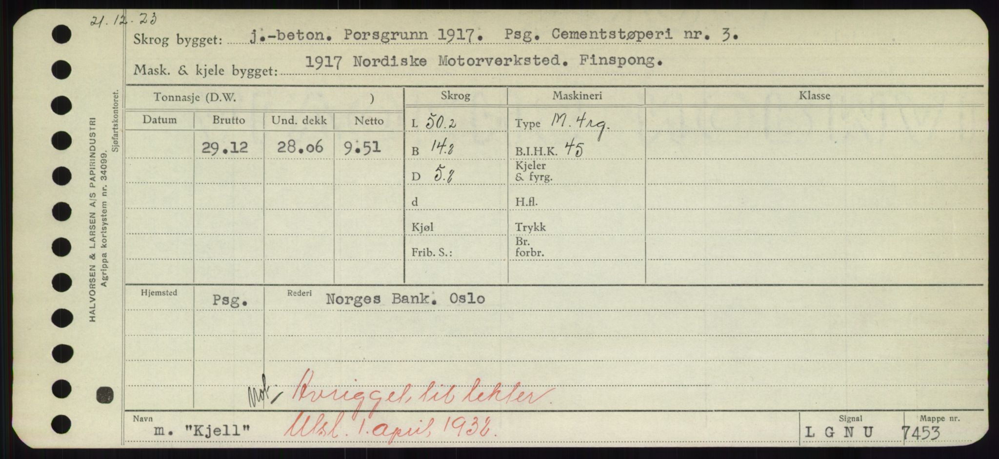 Sjøfartsdirektoratet med forløpere, Skipsmålingen, AV/RA-S-1627/H/Hd/L0020: Fartøy, K-Kon, s. 311