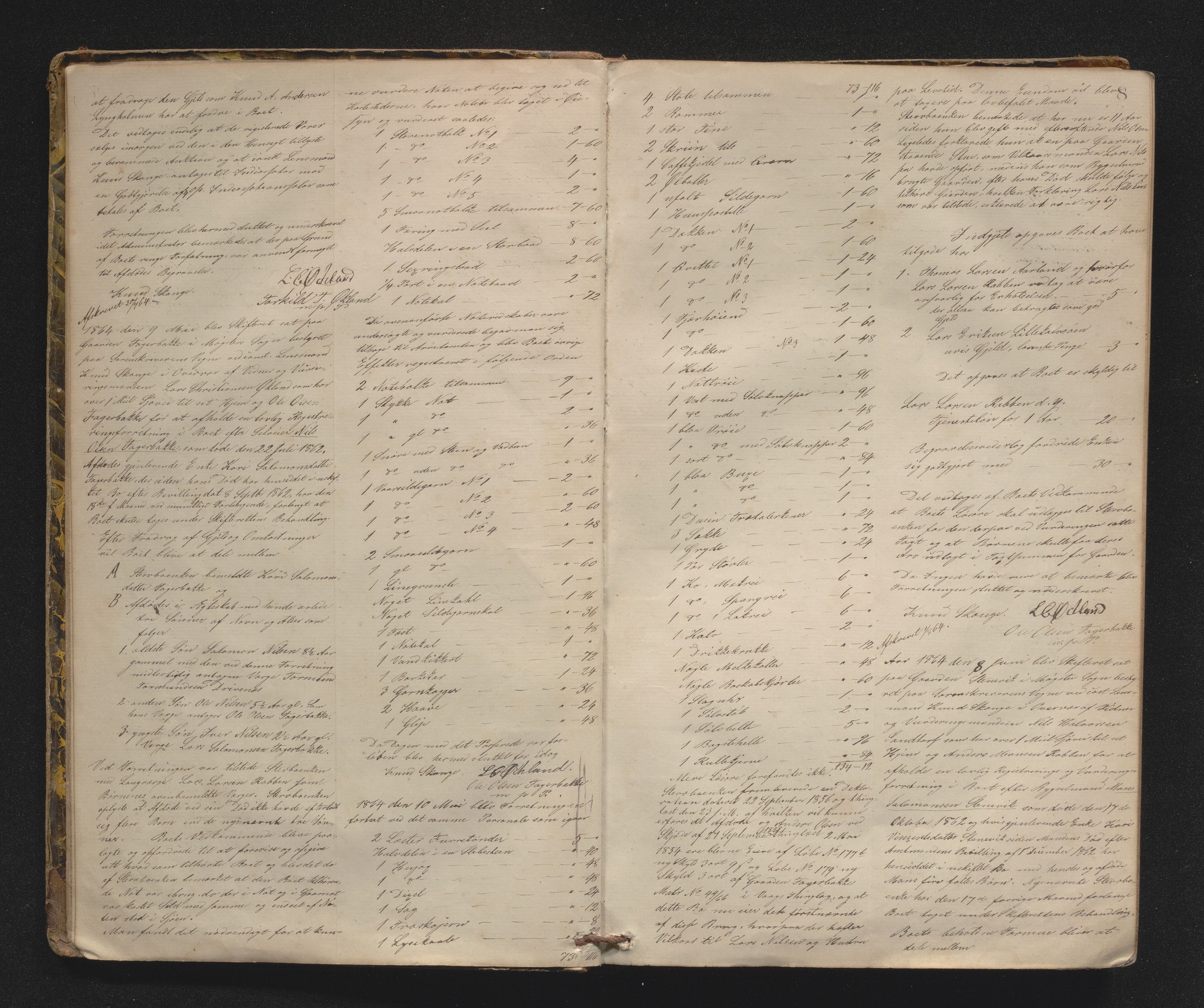 Lensmannen i Sund og Austevoll, AV/SAB-A-35201/0006/L0010: Registreringsprotokoll, 1863-1877, s. 7b-8a