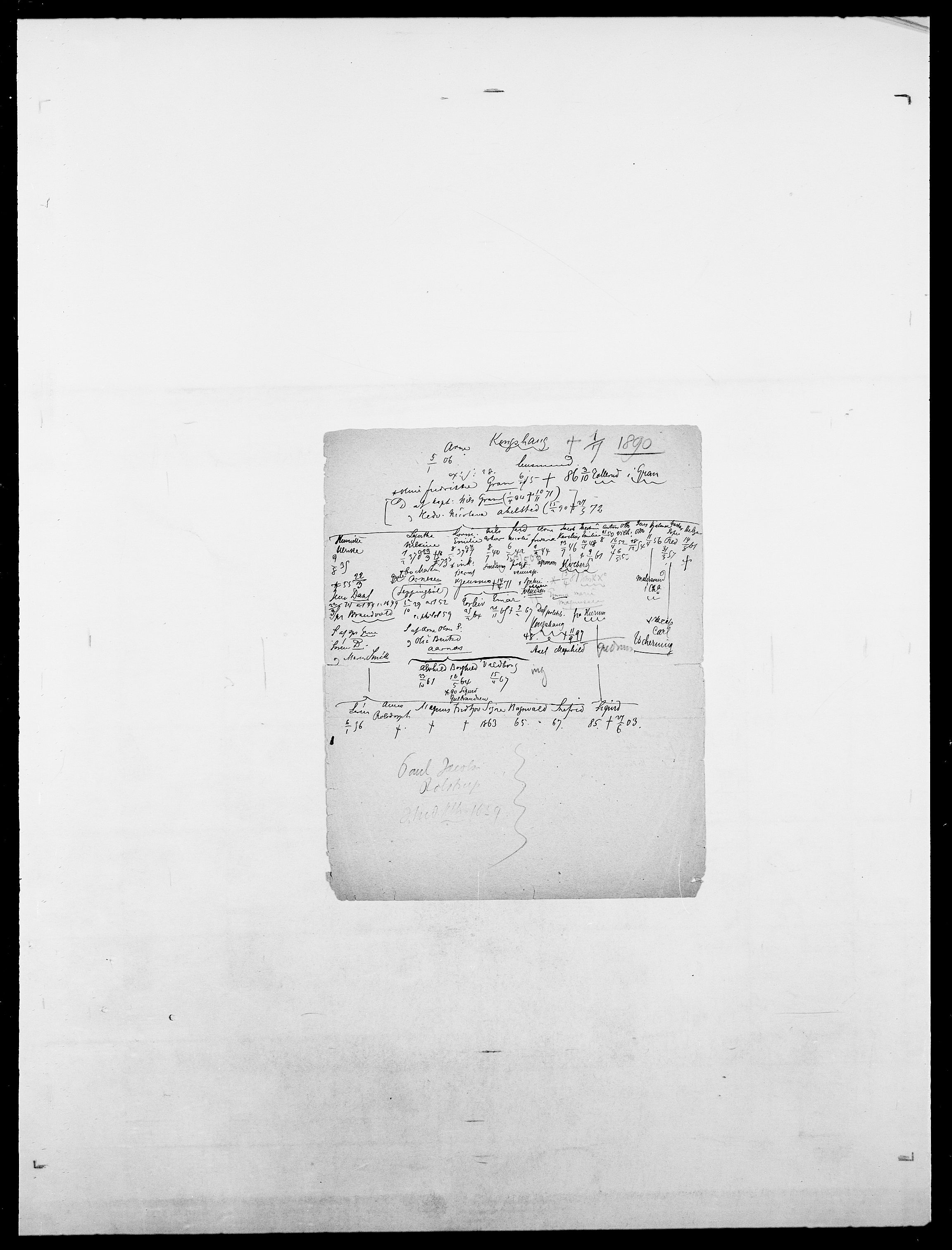 Delgobe, Charles Antoine - samling, SAO/PAO-0038/D/Da/L0033: Roald - Røyem, s. 160