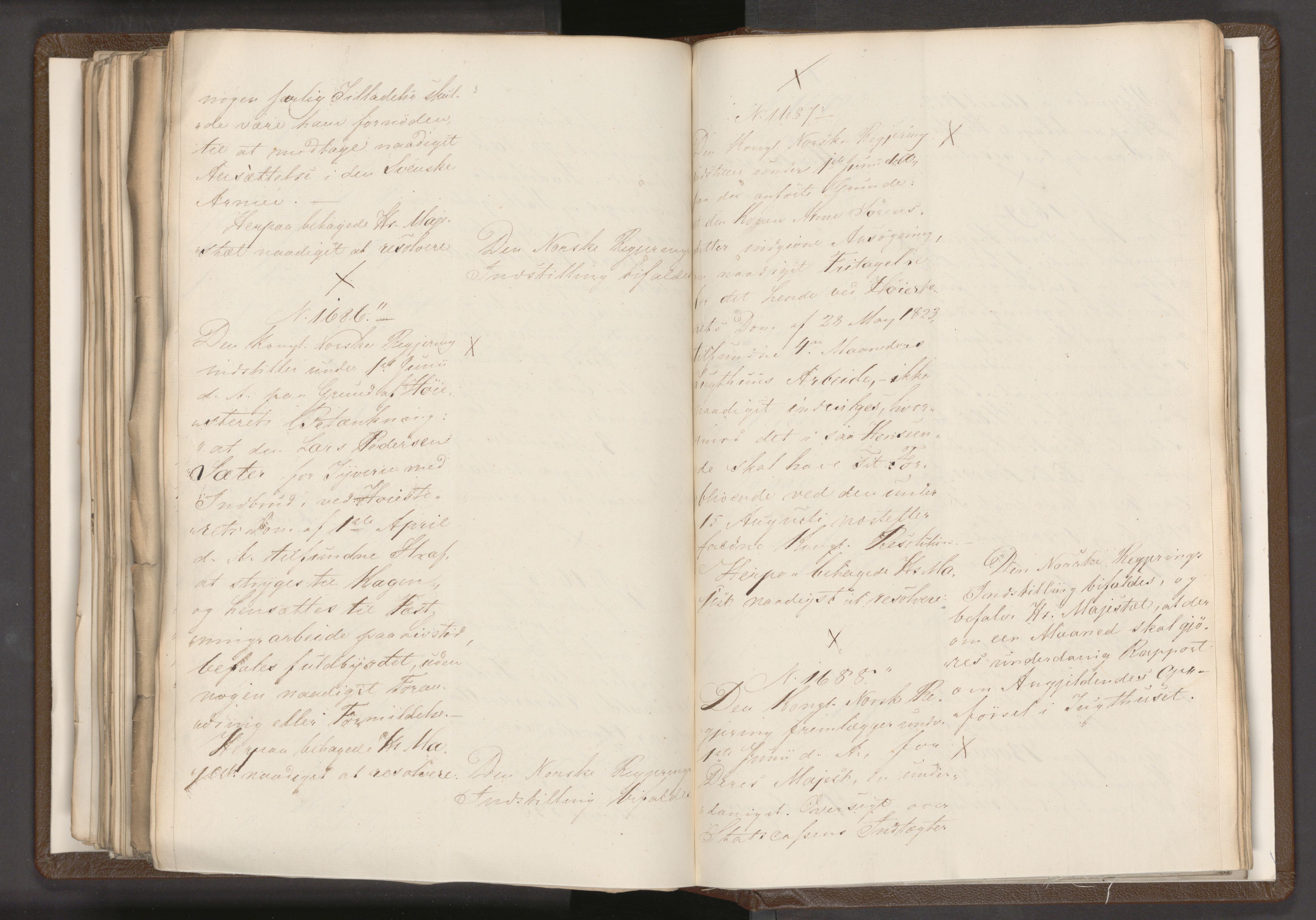 Statsrådssekretariatet, AV/RA-S-1001/A/Ab/L0018: Kgl. res. nr. 1112-1753, 1. halvår, 1824