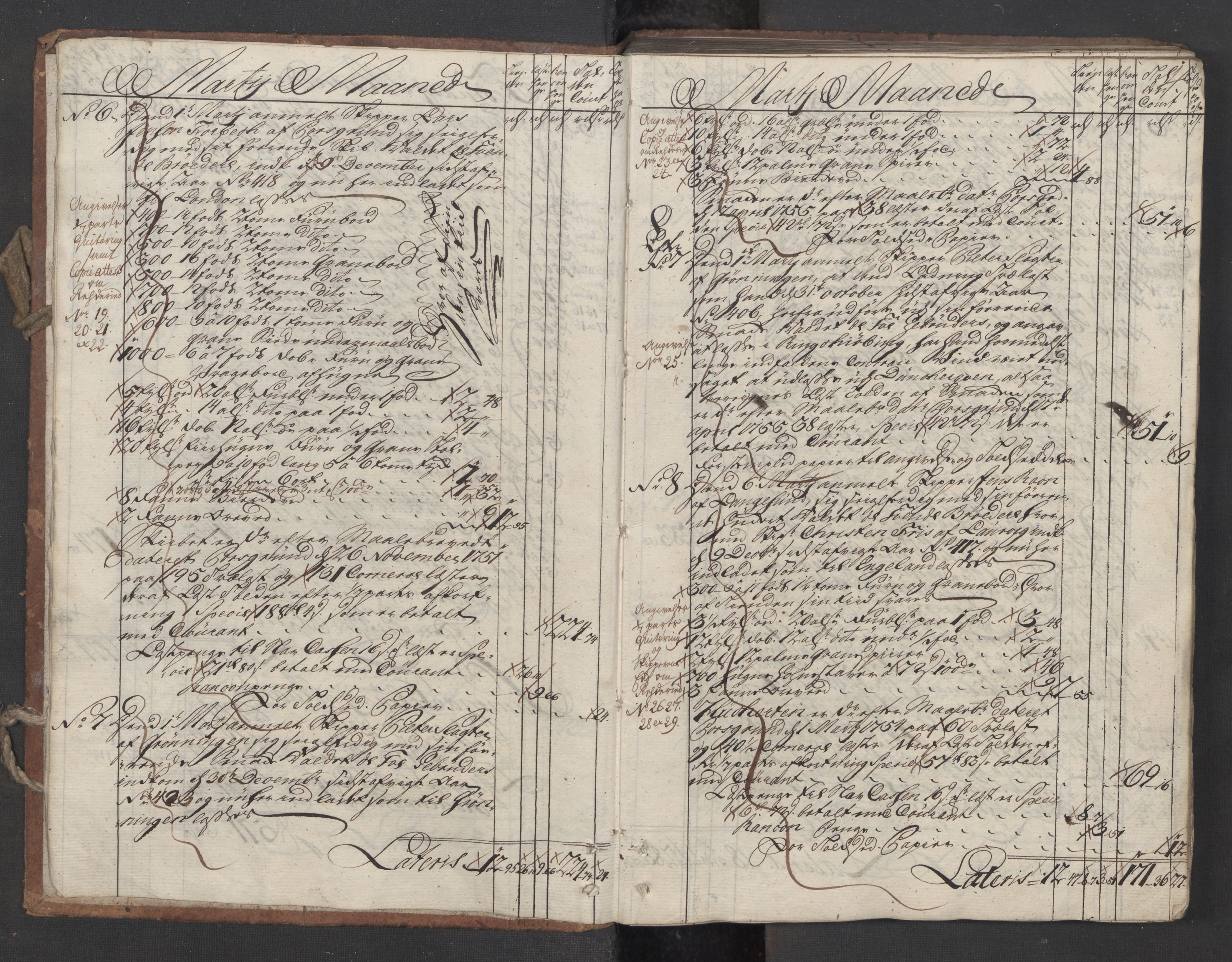 Generaltollkammeret, tollregnskaper, AV/RA-EA-5490/R12/L0029/0001: Tollregnskaper Langesund / Utgående hovedtollbok, 1756, s. 3b-4a