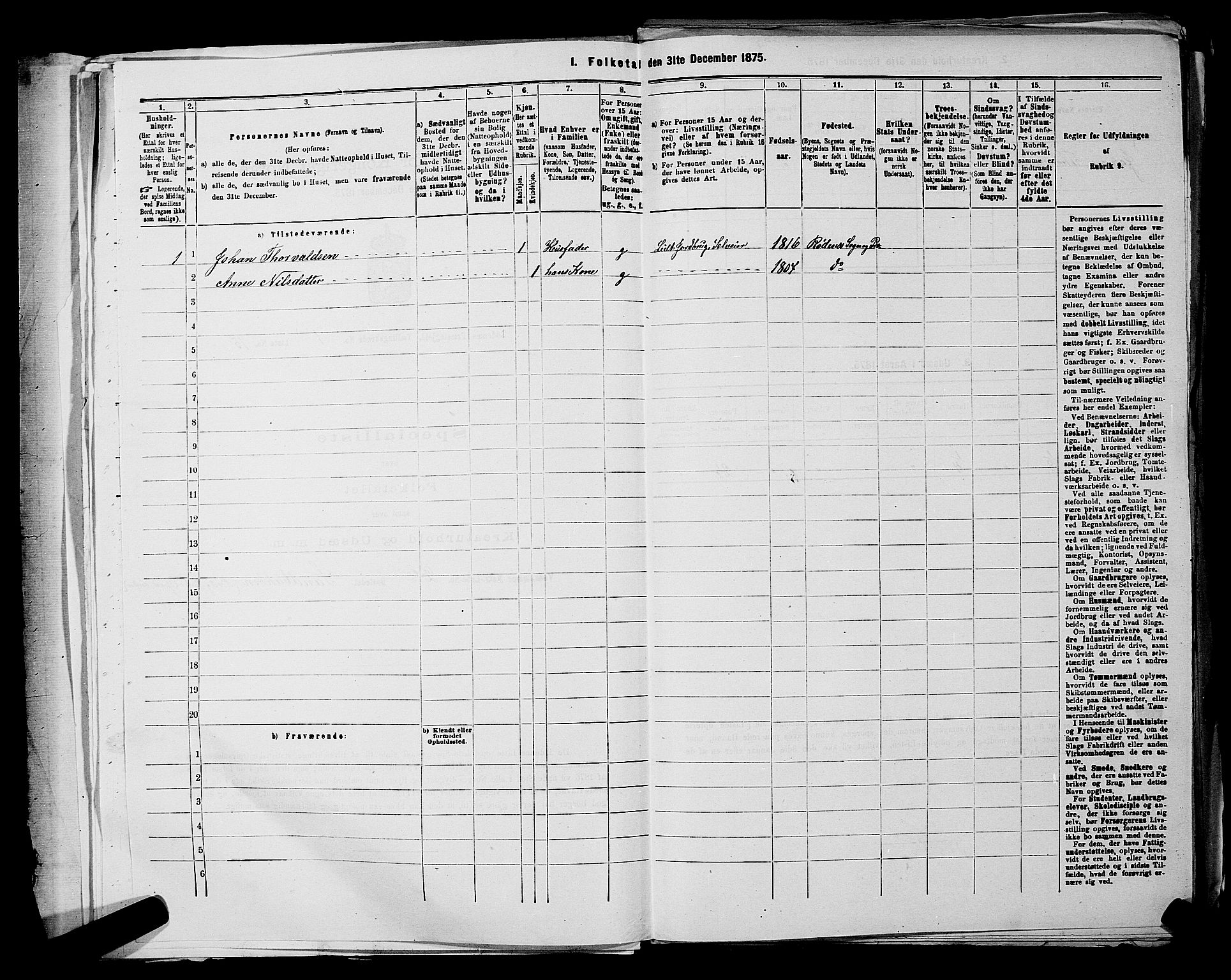 RA, Folketelling 1875 for 0120P Rødenes prestegjeld, 1875, s. 44