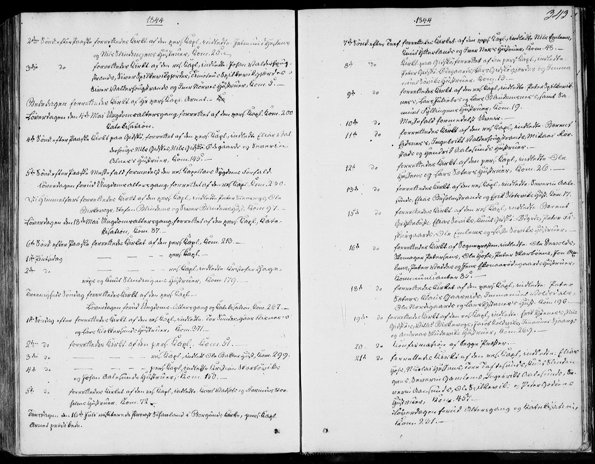 Ministerialprotokoller, klokkerbøker og fødselsregistre - Møre og Romsdal, SAT/A-1454/528/L0396: Ministerialbok nr. 528A07, 1839-1847, s. 343