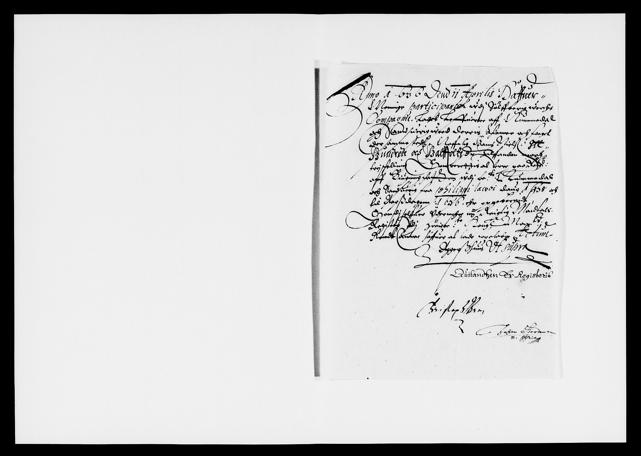 Rentekammeret inntil 1814, Reviderte regnskaper, Lensregnskaper, AV/RA-EA-5023/R/Rb/Rbn/L0001: Numedal og Sandsvær len, 1628-1638