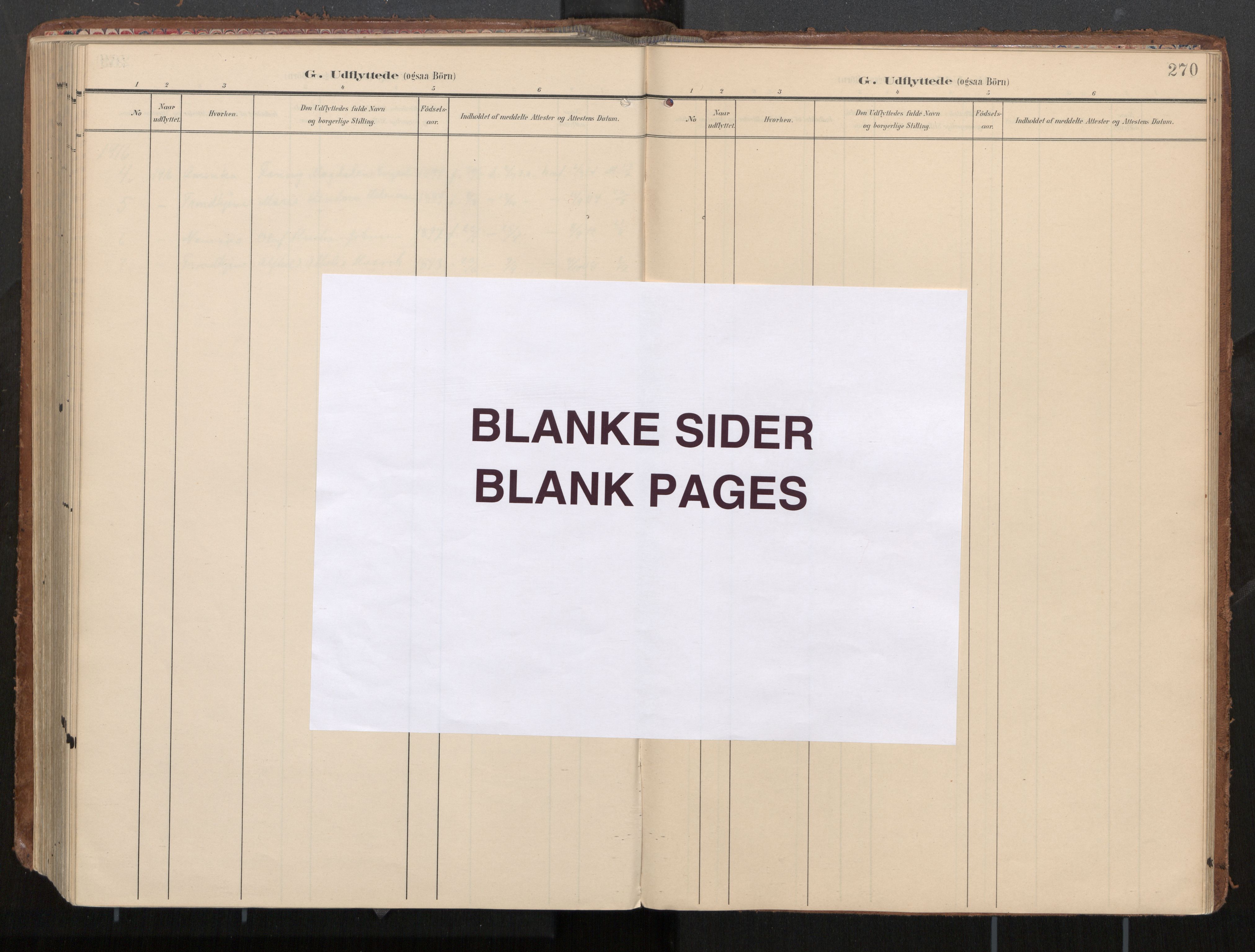 Ministerialprotokoller, klokkerbøker og fødselsregistre - Nord-Trøndelag, SAT/A-1458/774/L0629: Ministerialbok, 1904-1926, s. 270