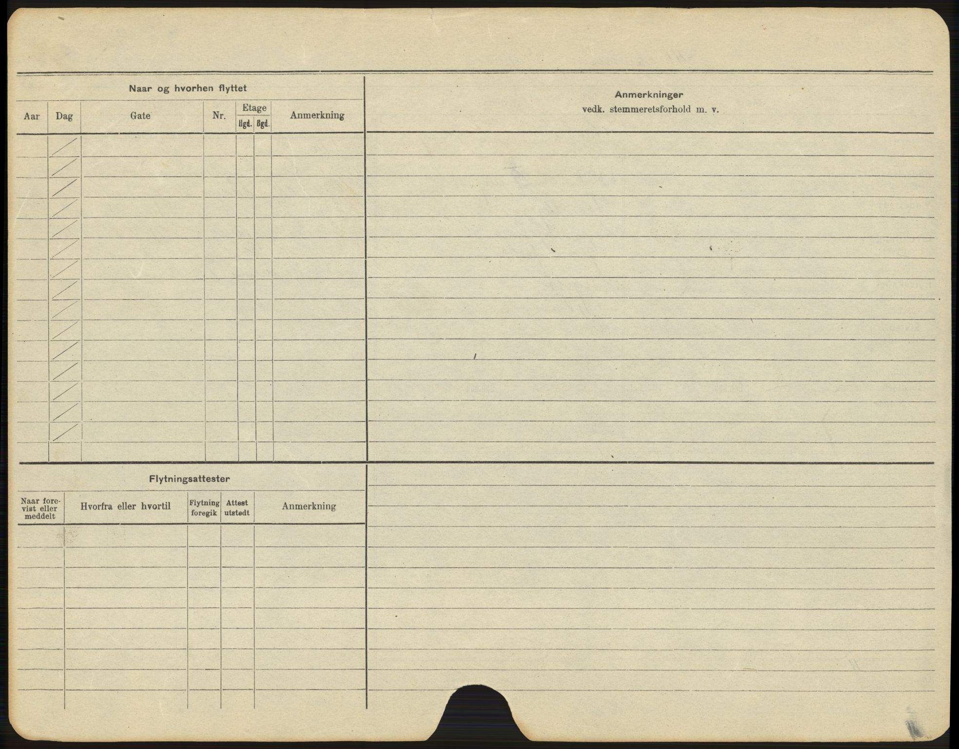 Trondheim folkeregister, AV/SAT-A-1608/1/F/Fb/L0020: Utflyttede A - H, 1924